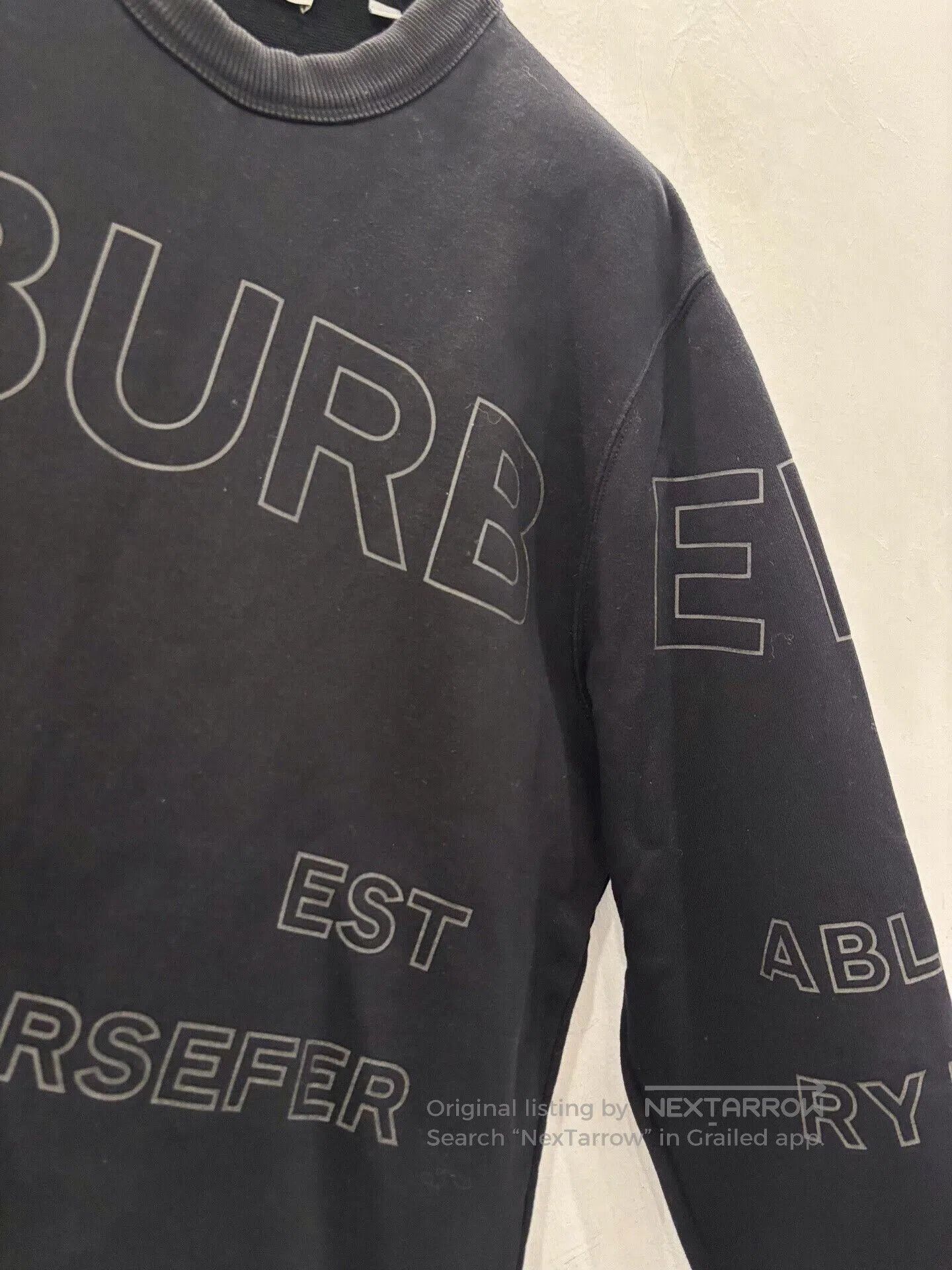 Burberry Burberry Men's Black Logo Long. Size US S / EU 44-46 / 1 - 4 Thumbnail