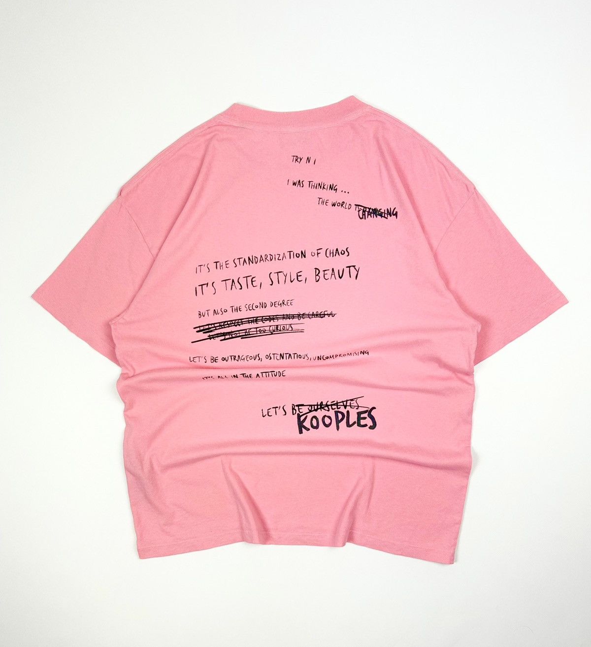 The Kooples Y2k The Kooples Pink Tee Shirt Size US S / EU 44-46 / 1 - 2 Thumbnail