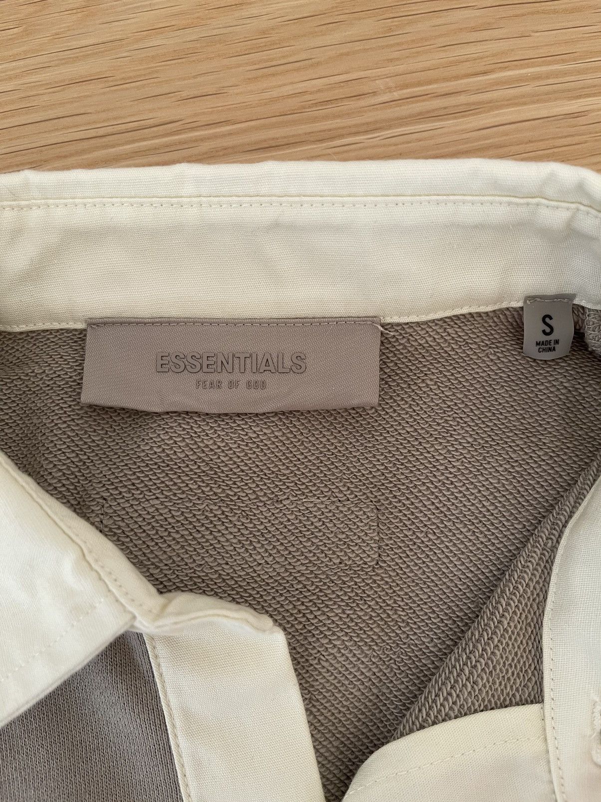 Essentials Fall 2022 SMOKE Henley Rugby Size SMALL DEADSTOCK Size US S / EU 44-46 / 1 - 2 Thumbnail