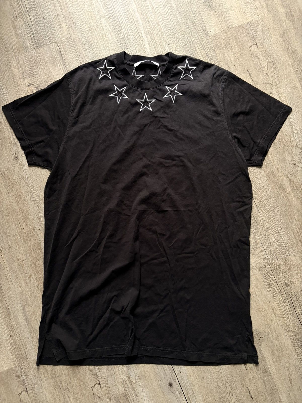 Givenchy Givenchy embroidery star shirt black Size US L / EU 52-54 / 3 - 1 Thumbnail