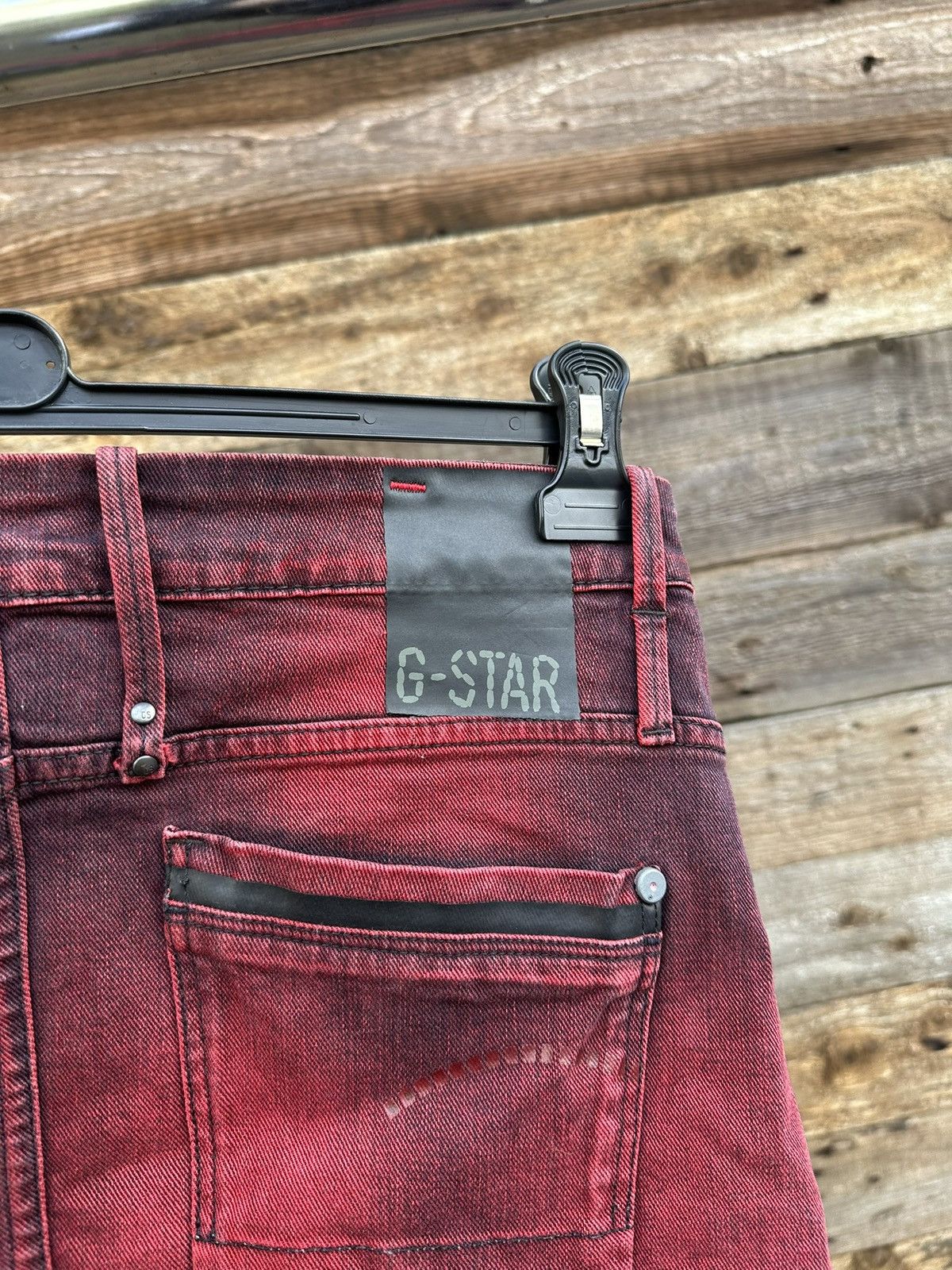 G-Star × Japanese Brand G-Star Raw Avant Garde Mini Skirt Size 29" - 6 Thumbnail