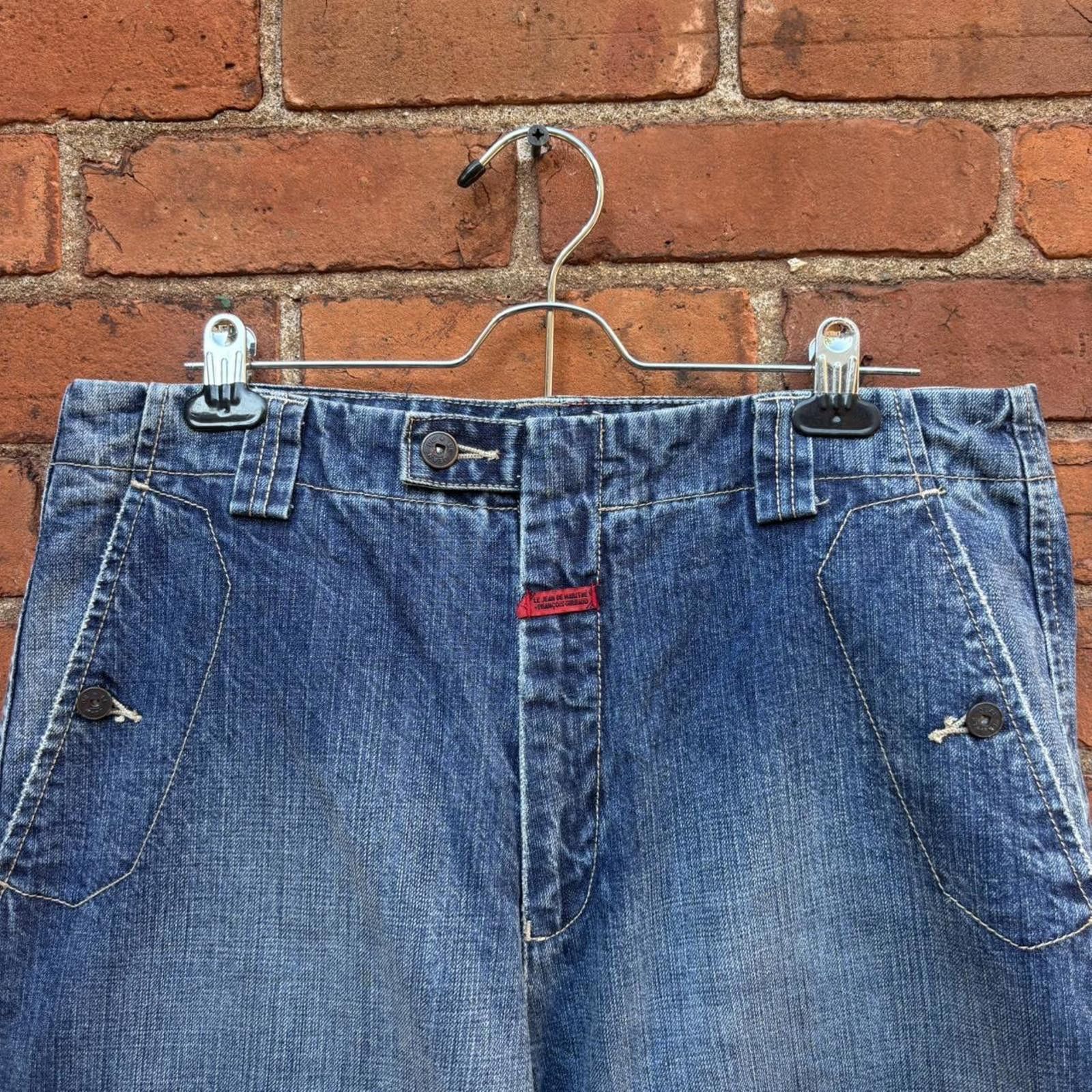 Marithe + Francois Girbaud vintage deadstock with tags marithe françois girbaud jeans Size US 34 / EU 50 - 3 Thumbnail
