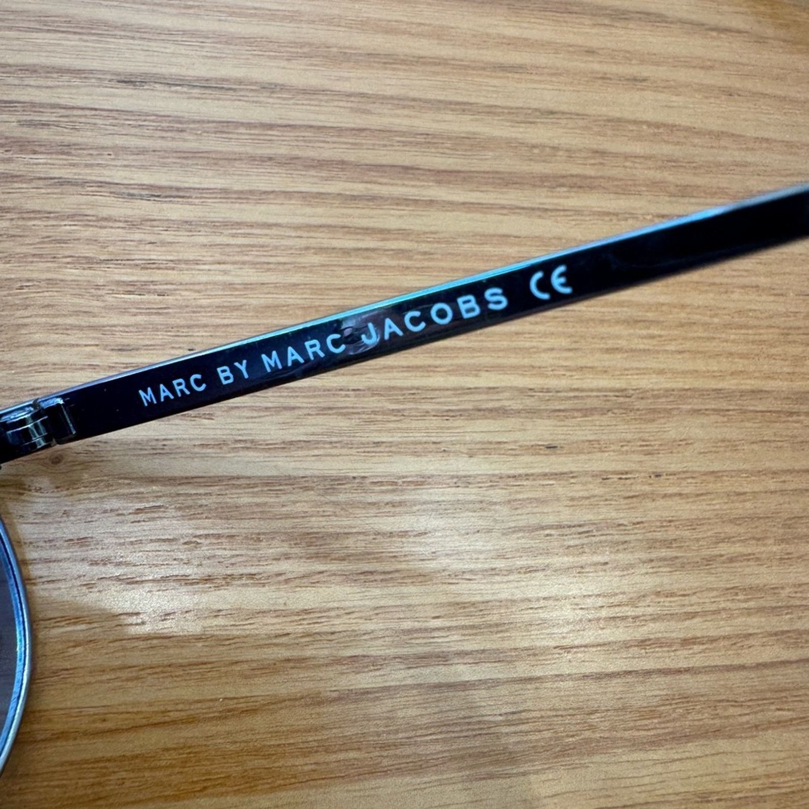 Marc by Marc Jacobs Marc By Marc‎ Jacobs Black and Purple Aviator Sunglasses Size ONE SIZE - 12 Thumbnail