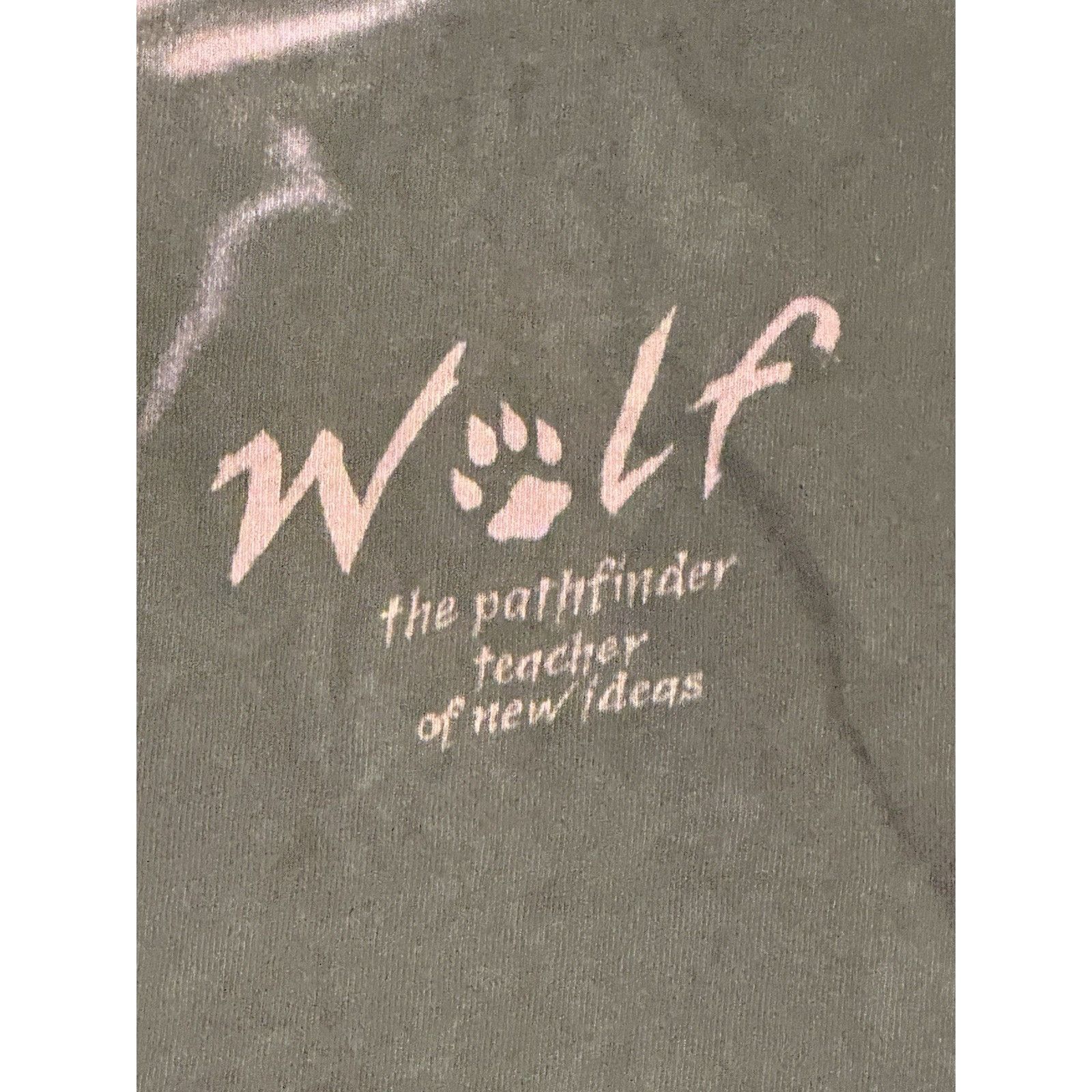 Hanes Vintage 90s Hanes Beefy Wolf Nature Tee Men’s XL Size US XL / EU 56 / 4 - 5 Thumbnail