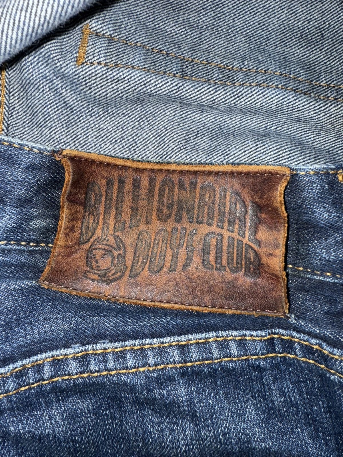 Billionaire Boys Club Billionaire Boys Club Selvedge Straight Navy Denim Jeans Size US 34 / EU 50 - 11 Thumbnail