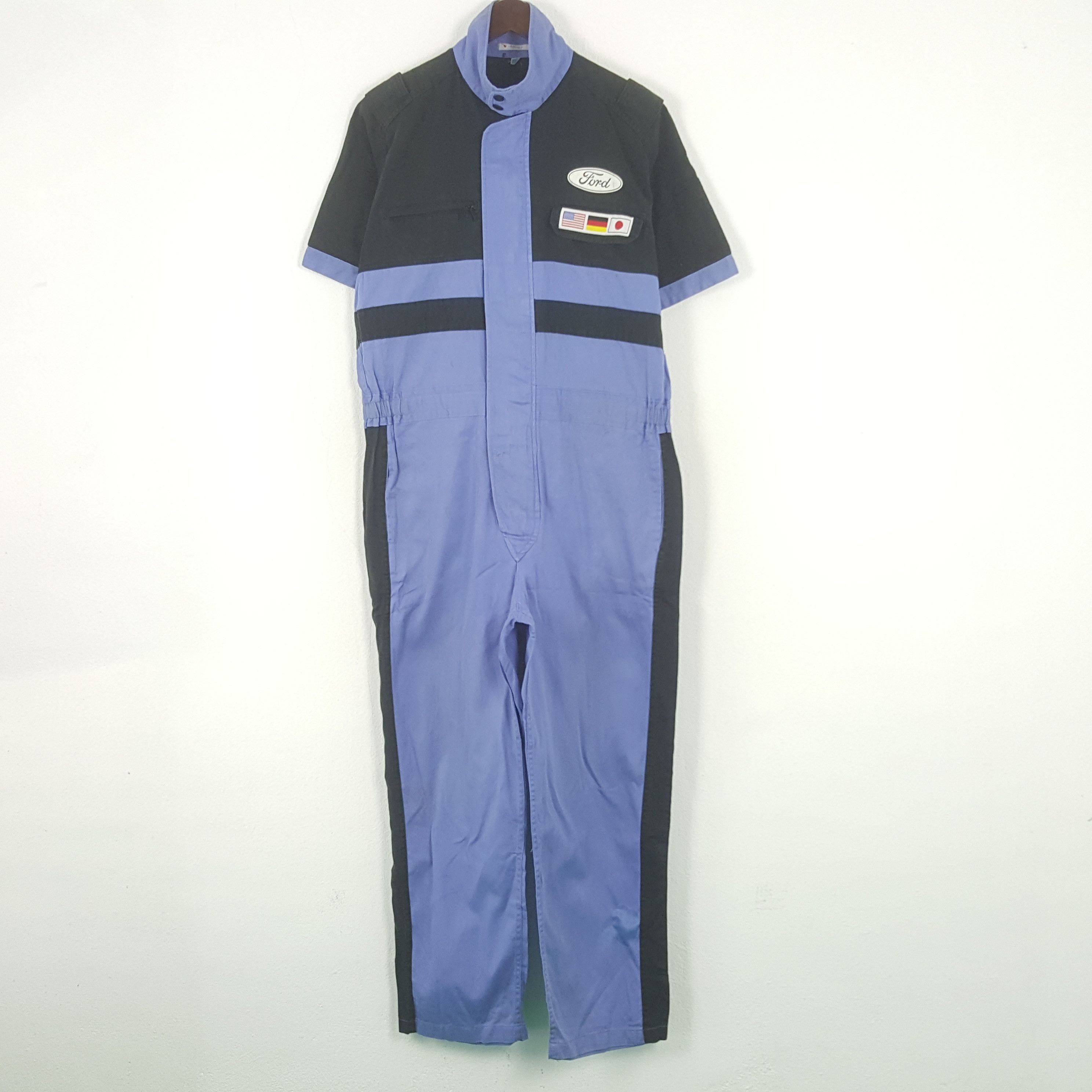 Japanese Brand Vintage Ford Customer Service Coverall Jumpsuit Jacket Size US XL / EU 56 / 4 - 4 Thumbnail