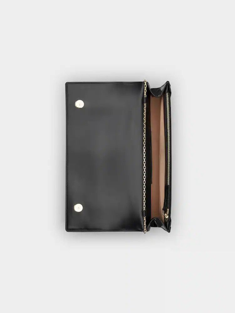 Roger Vivier o1s22i1n0824 Size: OS/ Brushed Leather Clutch Bag in Black Size ONE SIZE - 5 Thumbnail