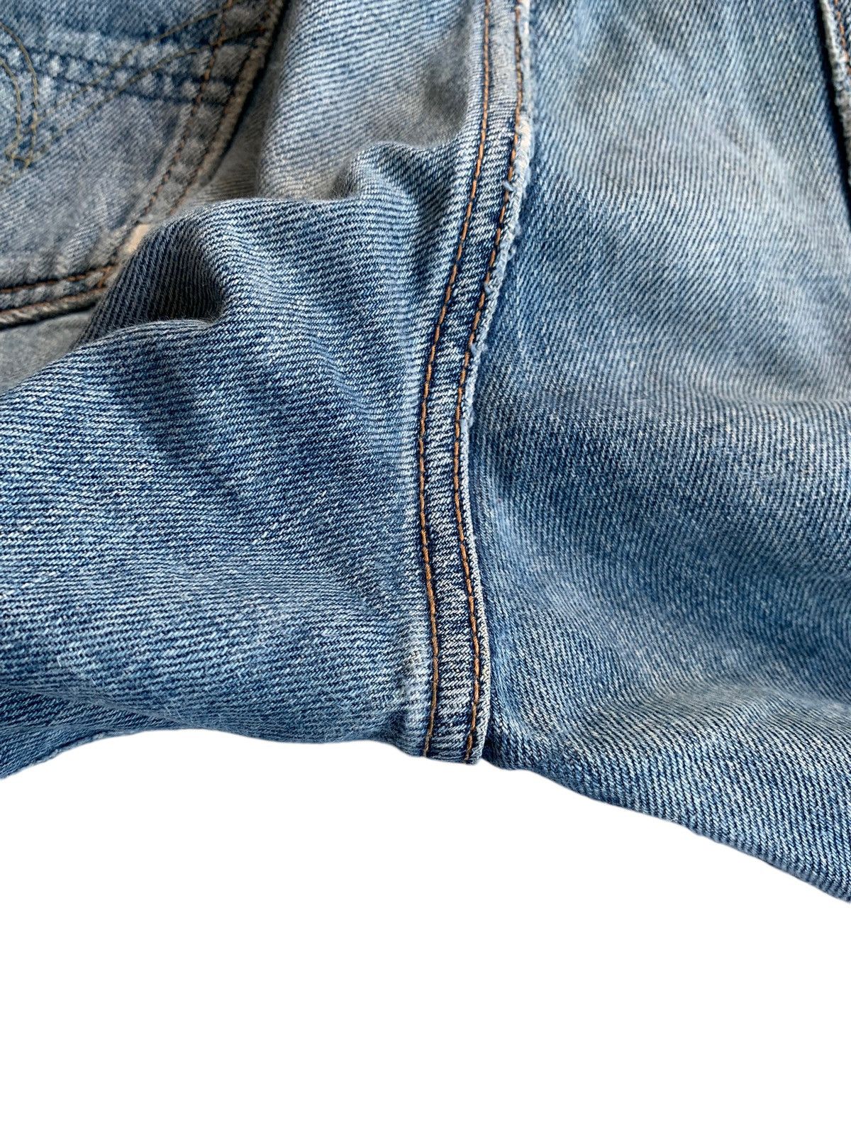Kapital VINTAGE EDWIN 505 SELVEDGE FADED DISTRESSED DENIM 🎌☠️ Size US 29 - 21 Thumbnail