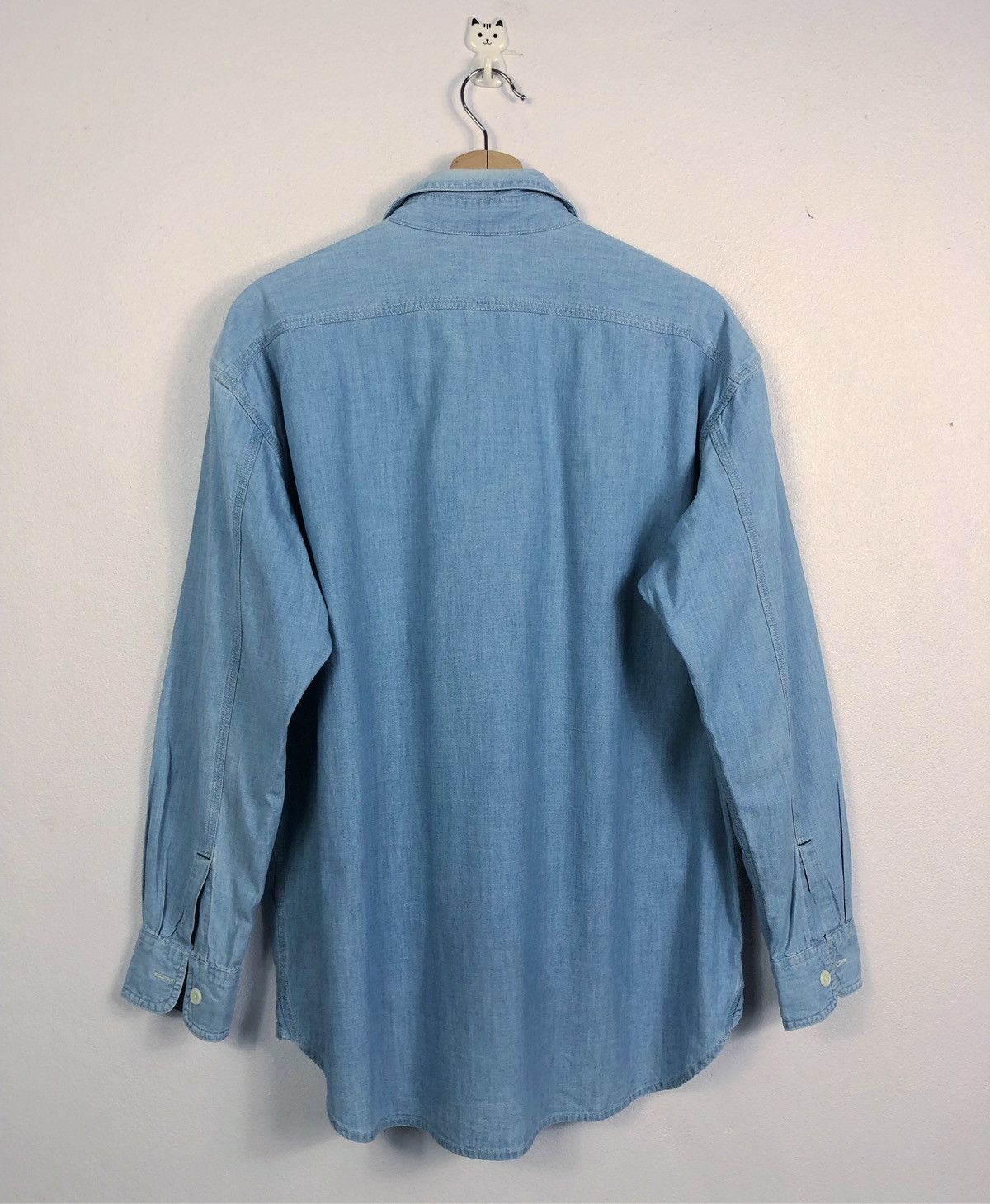 JW Anderson × Uniqlo Rare Uniqlo X J.W. Anderson Denim Button Ups Shirt Size US M / EU 48-50 / 2 - 8 Thumbnail