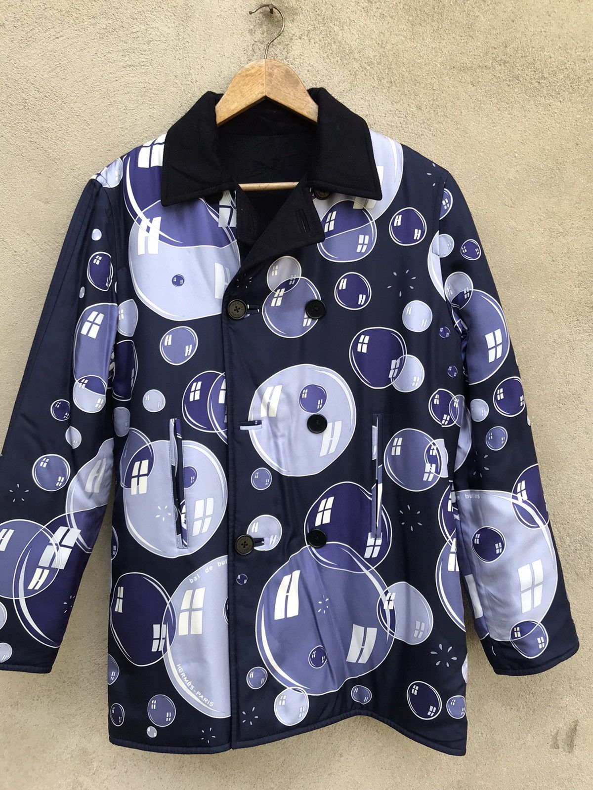 Hermes RARE HERMES REVERSIBLE JACKET BAL DE BULLES OVERPRINT Size US S / EU 44-46 / 1 - 5 Thumbnail