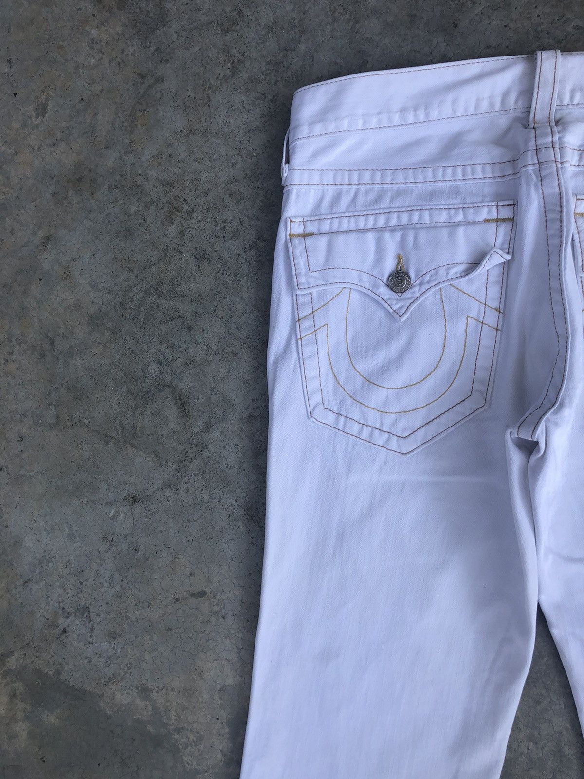 True Religion Vintage True Religion Flared Jeans Distressed Jeans Size US 34 / EU 50 - 10 Thumbnail