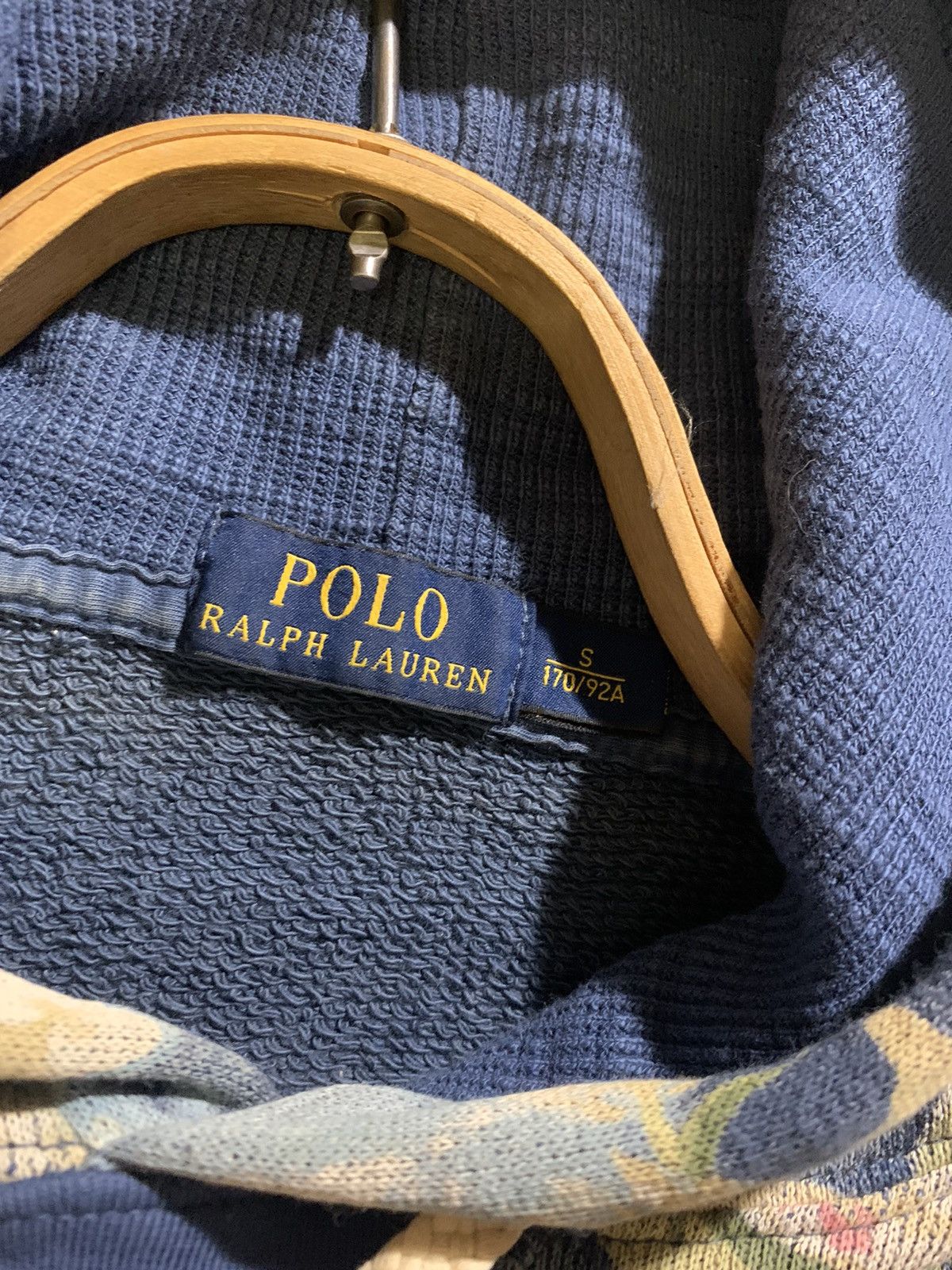 Polo Ralph Lauren Polo Ralph Lauren distressed japanese rugby hoodie flower Size US S / EU 44-46 / 1 - 8 Thumbnail