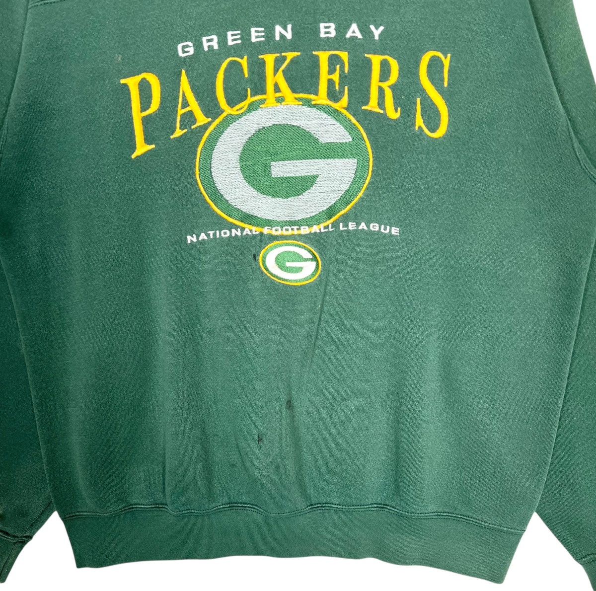 Other Vintage 90s Green Bay Packers Embroidery Logo Sweatshirt Size US XL / EU 56 / 4 - 4 Thumbnail