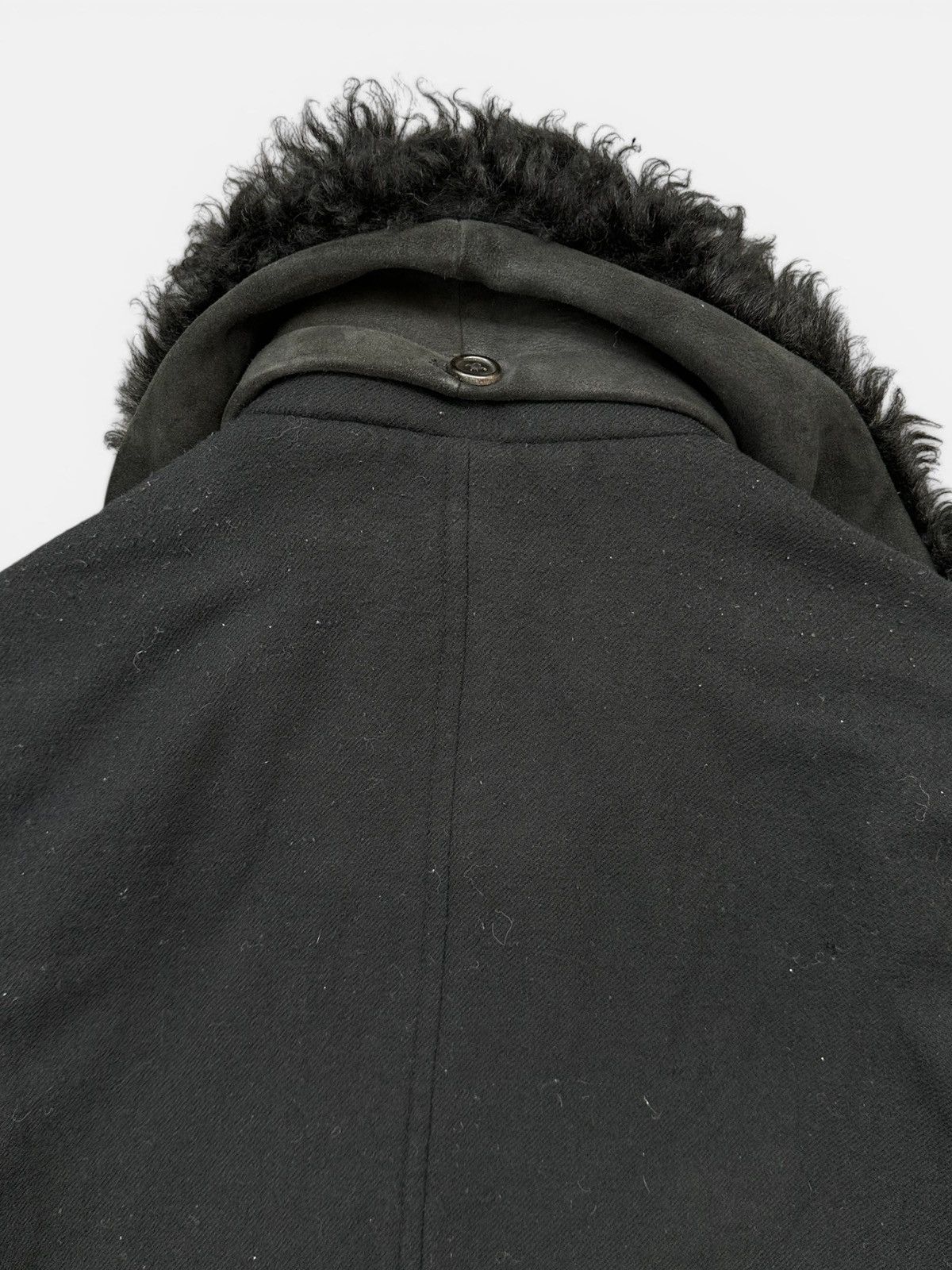 Ann Demeulemeester Ann Demeulemeester - AW07 Fur Collar Jacket Size US S / EU 44-46 / 1 - 6 Thumbnail