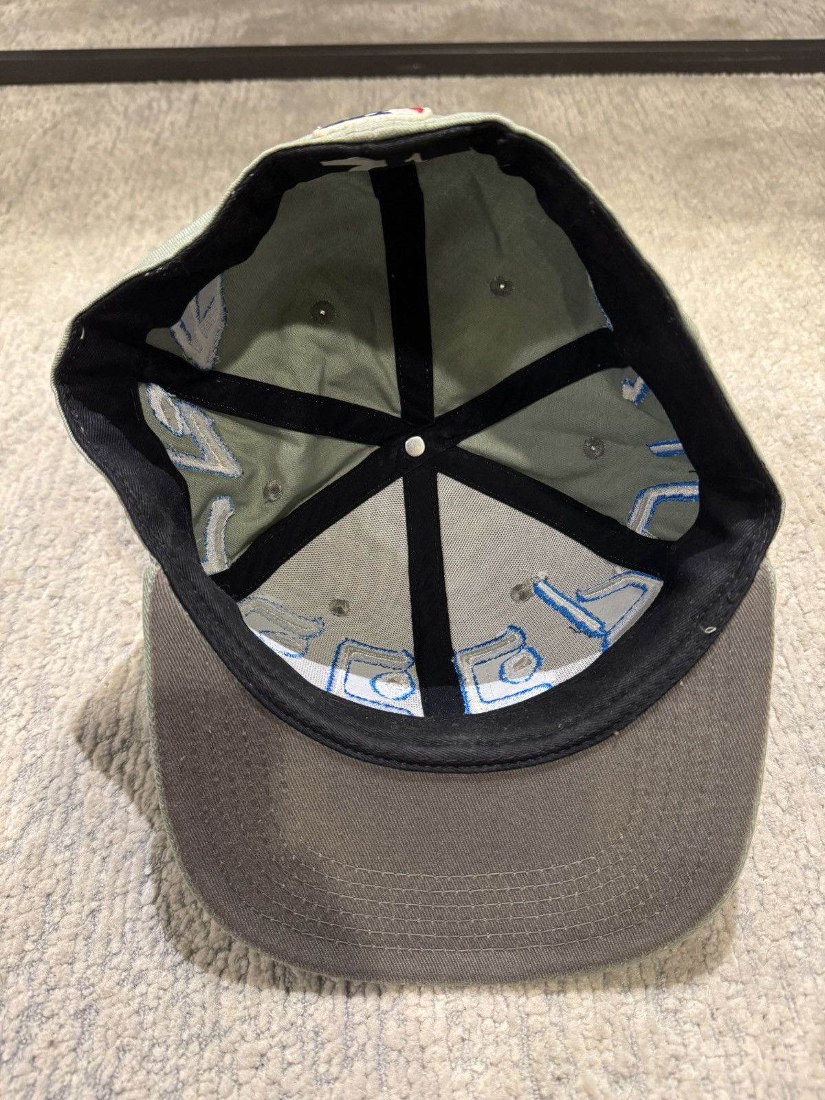 murd333r.fm Murd333r.FM Fitted Hat 7 1/4 Size ONE SIZE - 5 Thumbnail