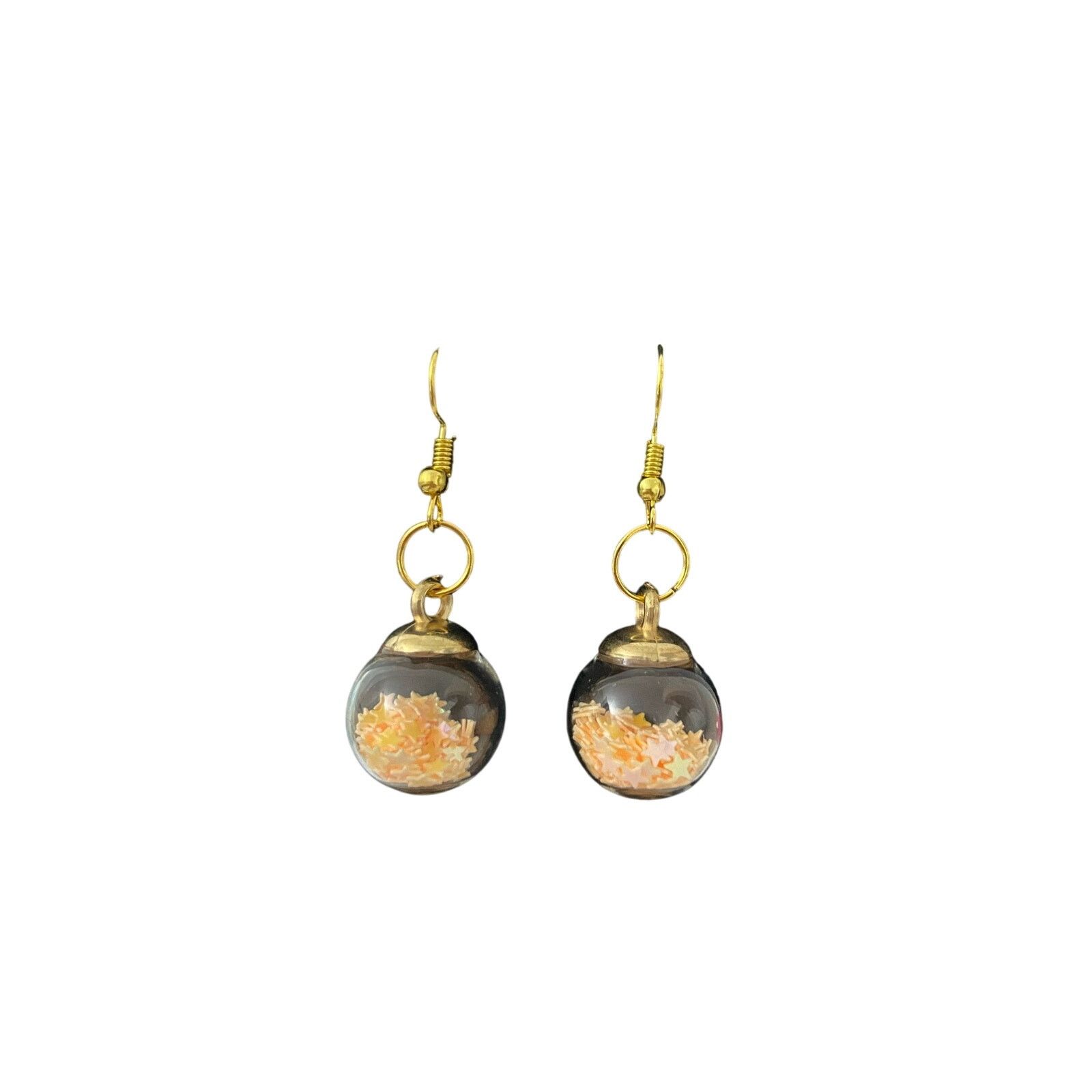 Handmade snow globe earrings Size ONE SIZE - 1 Thumbnail