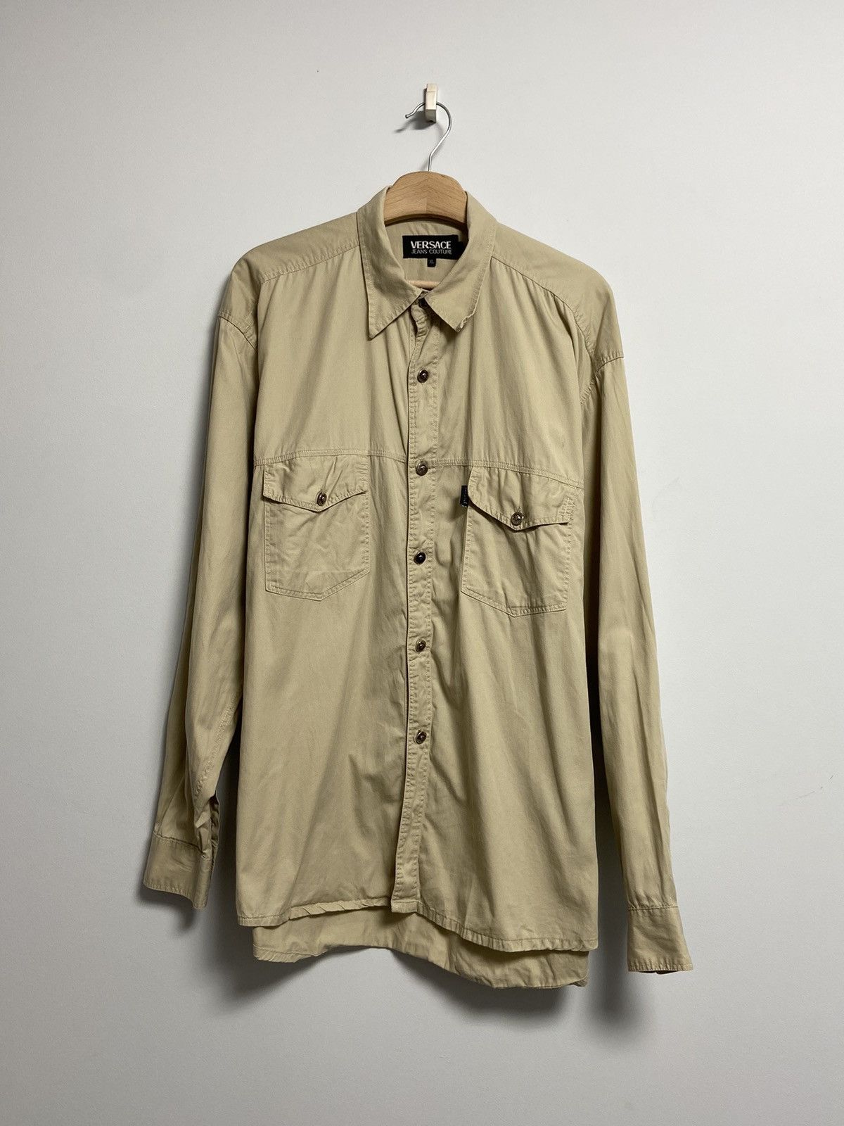 Versace Jeans Couture Versace Jeans Couture Button Up Shirt Size US XL / EU 56 / 4 - 1 Thumbnail