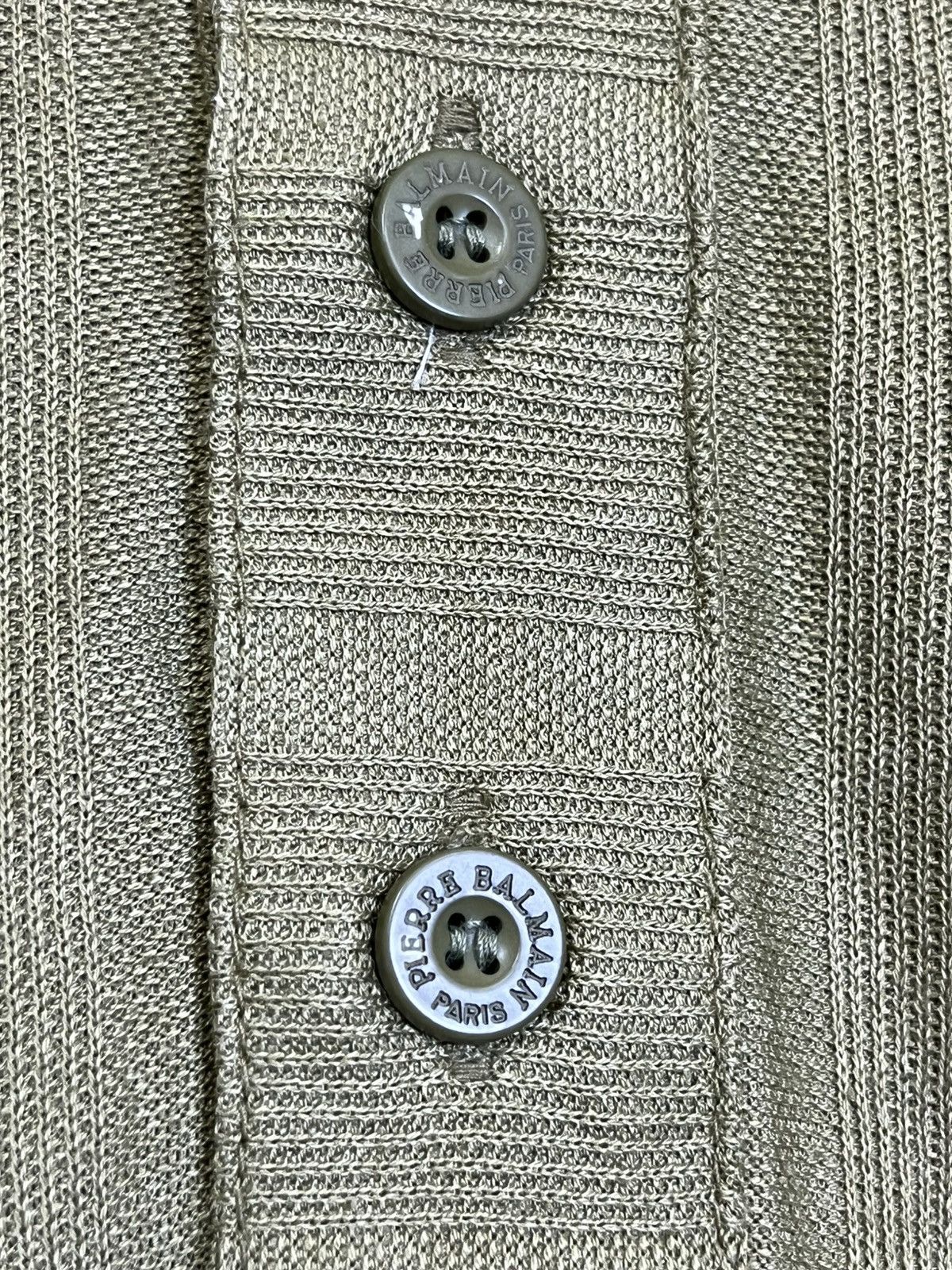 Balmain GRAIL🔥VINTAGE PIERRE BALMAIN POCKET POLO SHIRT Size US M / EU 48-50 / 2 - 5 Thumbnail