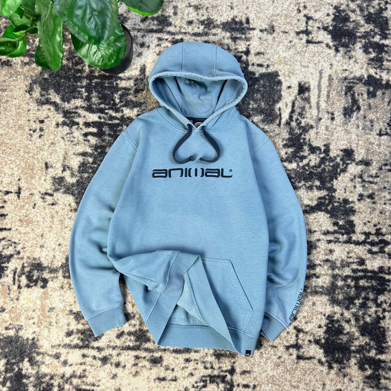 Vintage Animal Vintage Y2K Big Embroidered Logo Hoodie Size US L / EU 52-54 / 3 - 1 Thumbnail