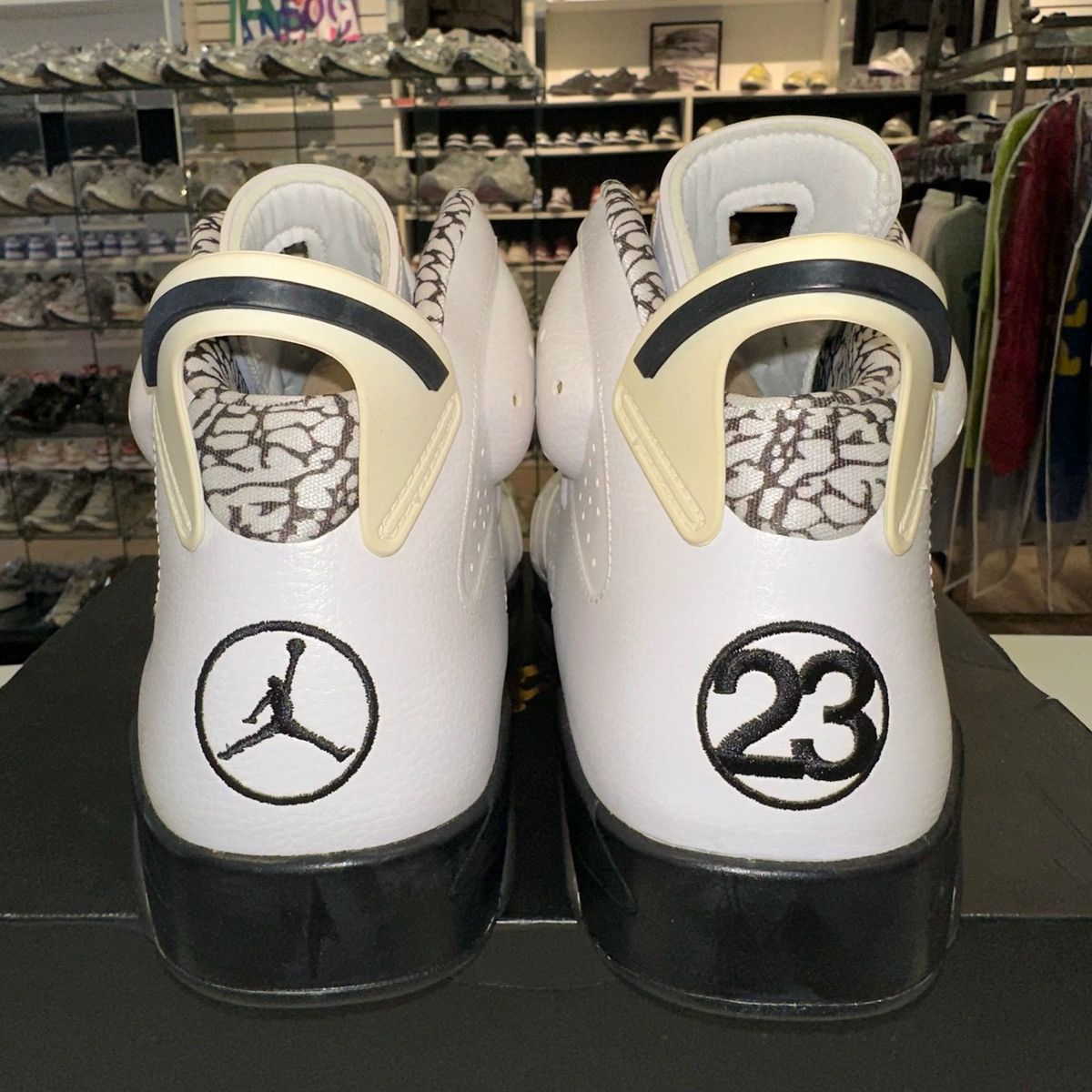 Jordan Brand × Nike Size 13- Air Jordan 6 Retro Premium Motorsport 395866-101 Size US 13 / EU 46 - 3 Thumbnail