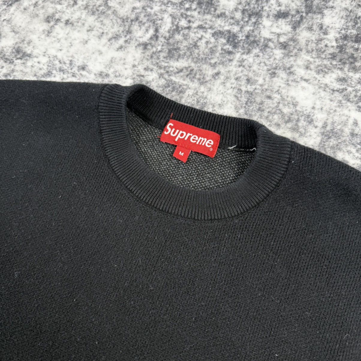 Supreme Supreme FW21 Sleeve Stripe ‘Black’ Sweater Size US M / EU 48-50 / 2 - 2 Thumbnail