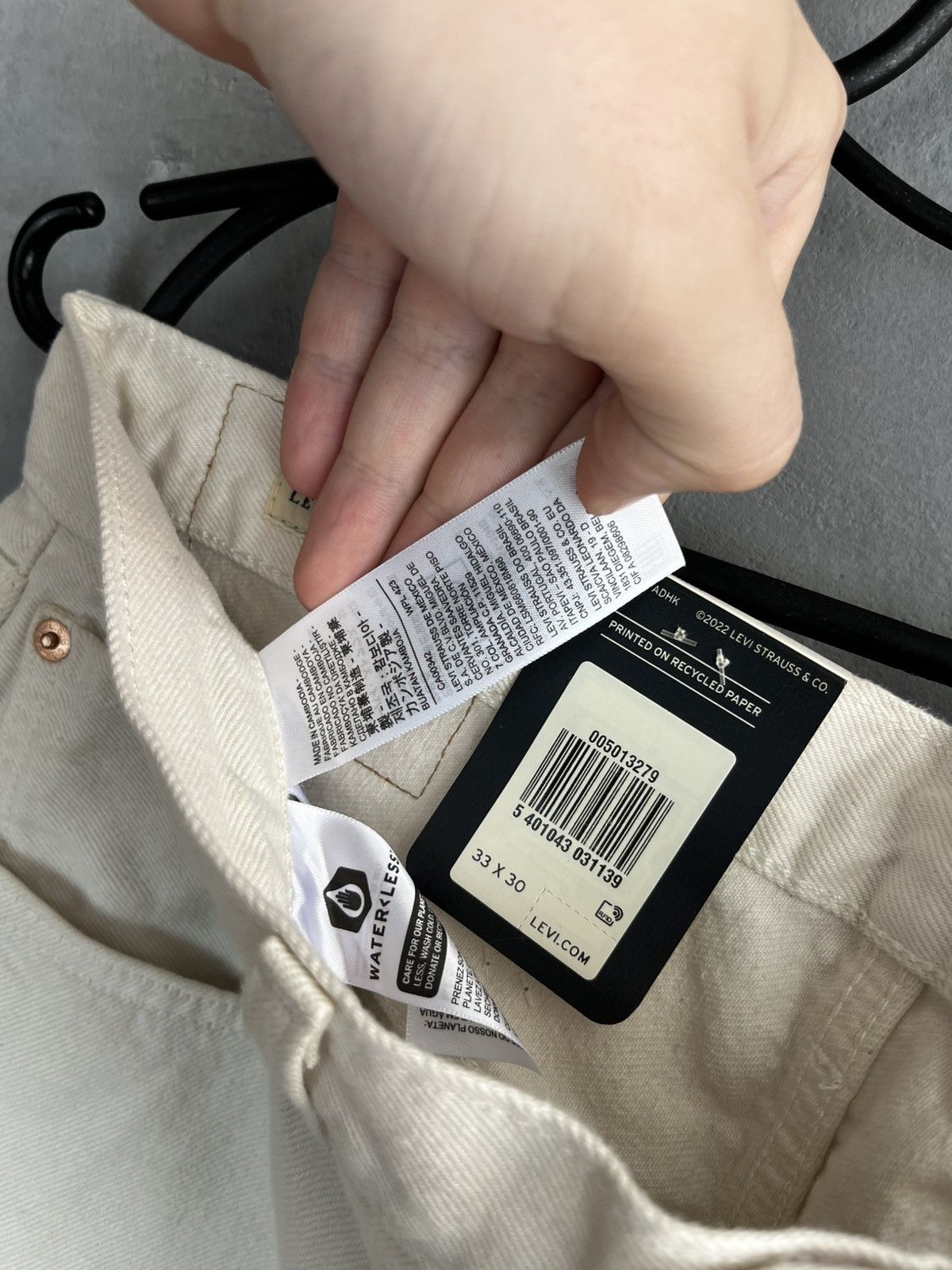 Levi's Levis denim 501 size 33/30 Size US 33 - 16 Thumbnail