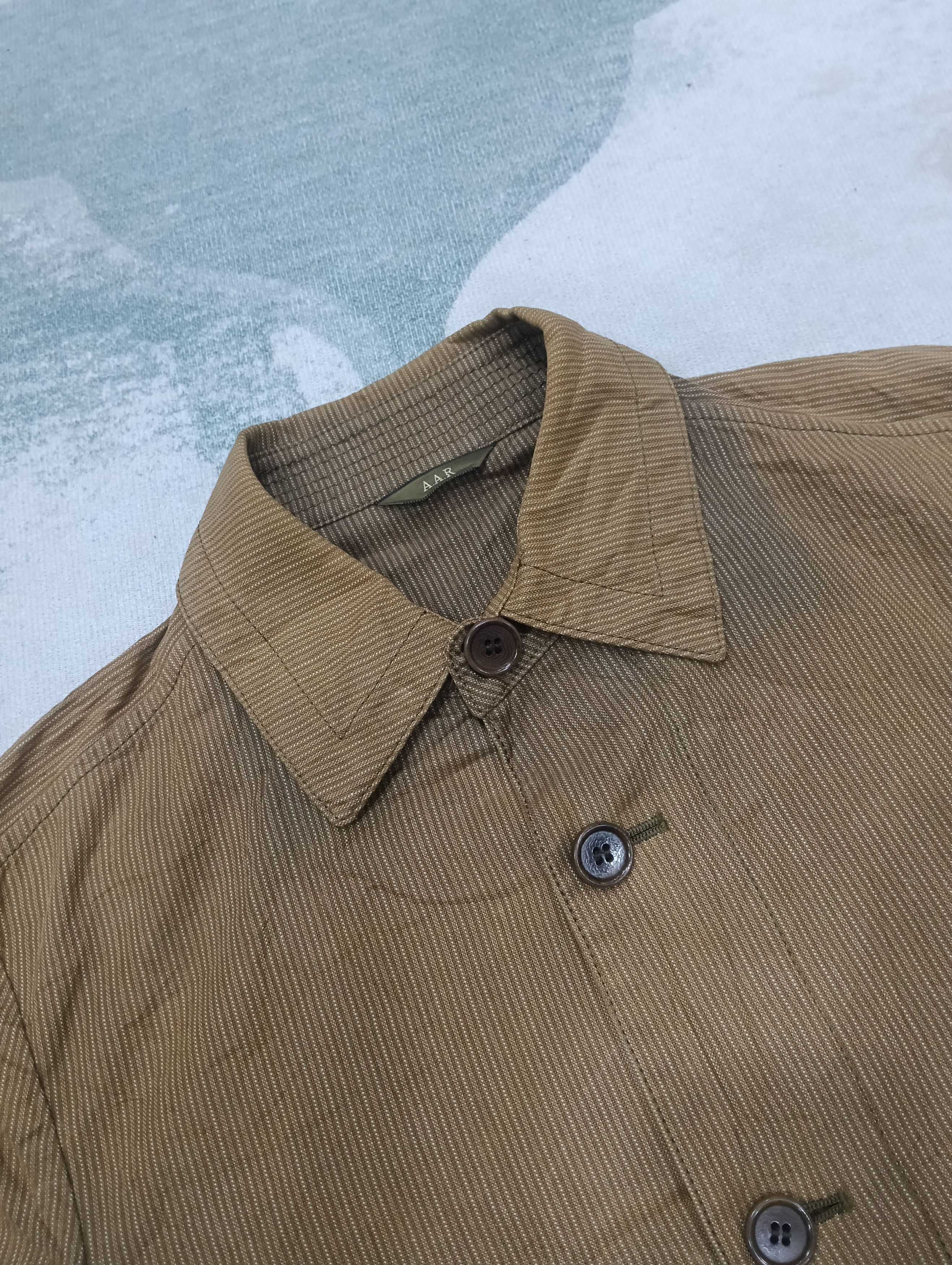 Japanese Brand × Vintage × Yohji Yamamoto All Against Risk By Yohji Yamamoto Like Simple Jacket Size US M / EU 48-50 / 2 - 6 Thumbnail