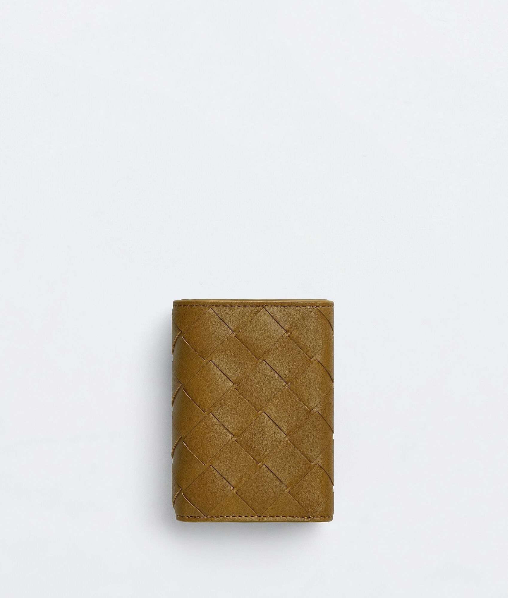 Bottega Veneta o1n1vont1124 Size: OS / Tiny Tri-Fold Wallet in Brown Size ONE SIZE - 4 Thumbnail