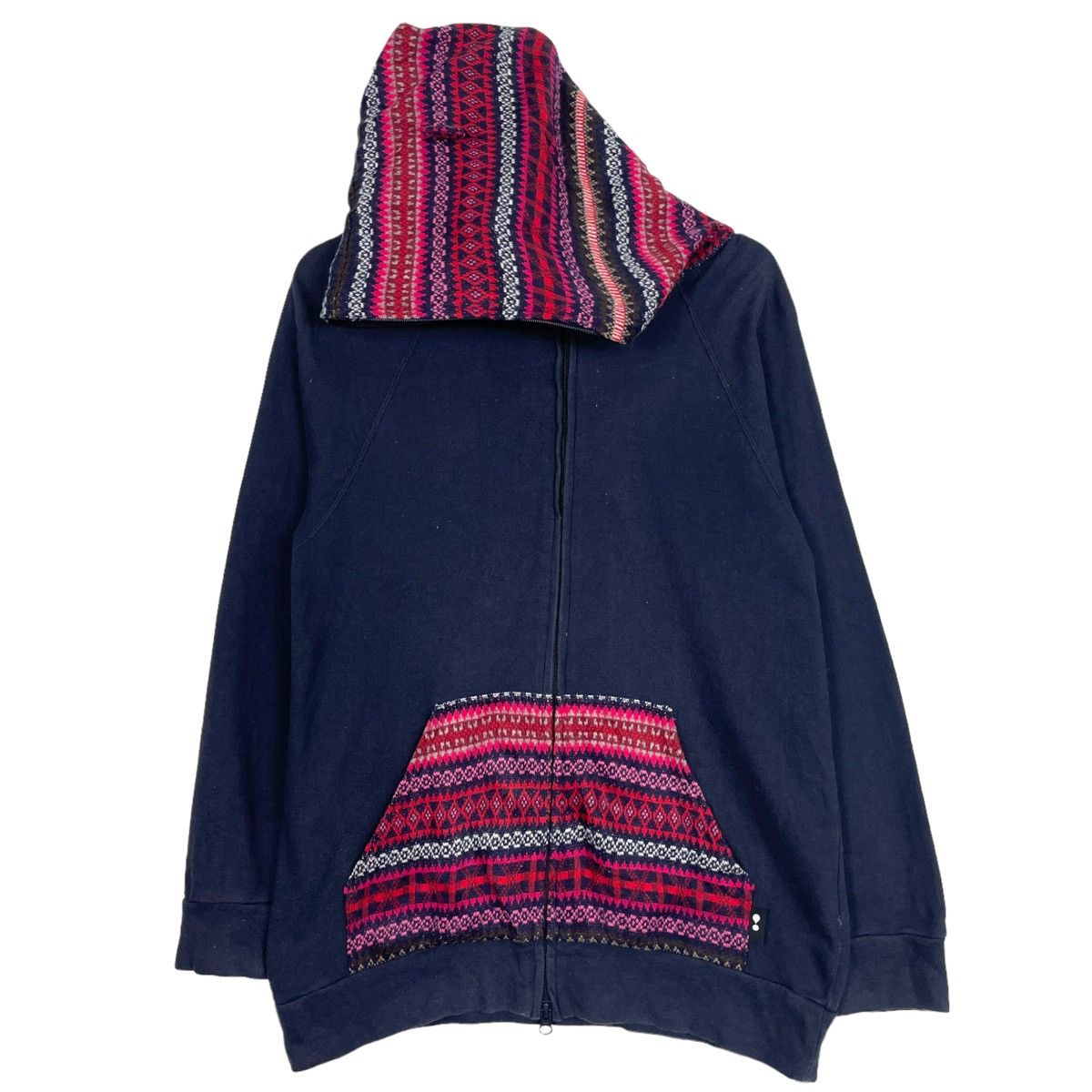 Issey Miyake × Japanese Brand × mercibeaucoup 💥MERCIBEAUCOUP by ISSEY MIYAKE NATIVE HOODIE SWEATER Size US M / EU 48-50 / 2 - 1 Thumbnail