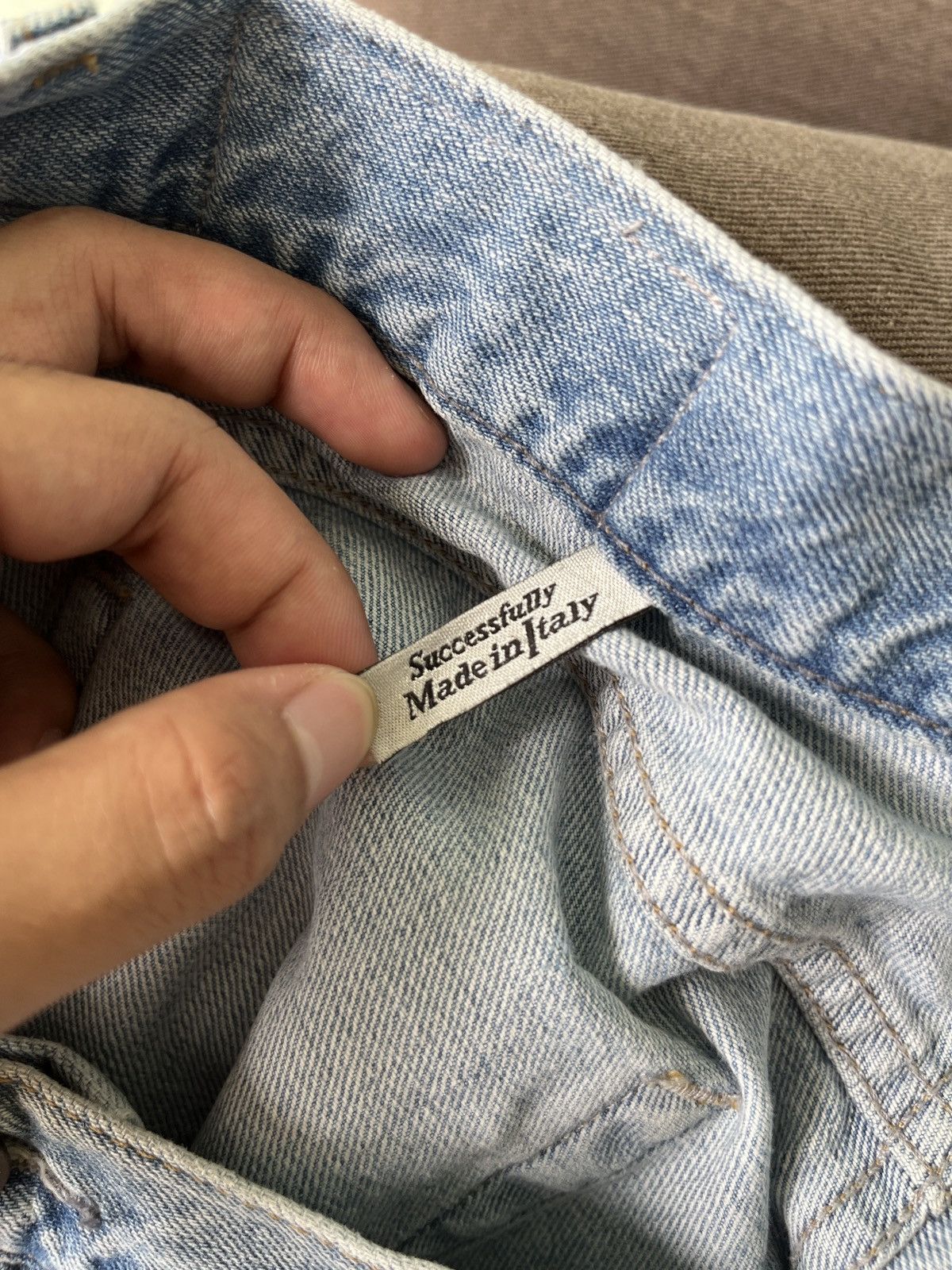 Designer × Diesel Diesel industry Distressed Jeans Size 31" - 19 Thumbnail