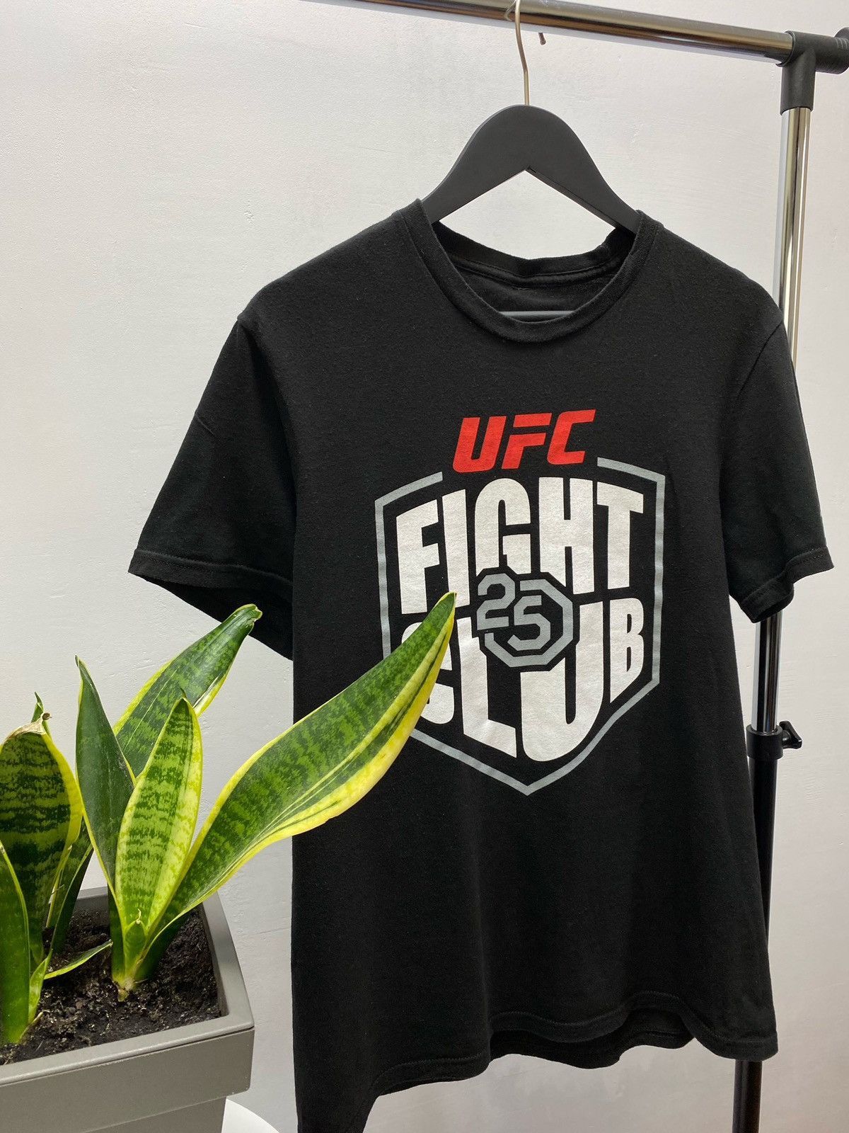 UFC UFC Fight Club Graphic Tee Black T Shirt Size US M / EU 48-50 / 2 - 3 Thumbnail