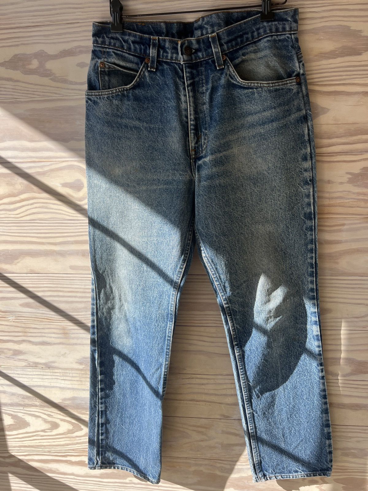 image of Levis 217 Orange Tag Denim Jeans in Blue, Men's (Size 31)