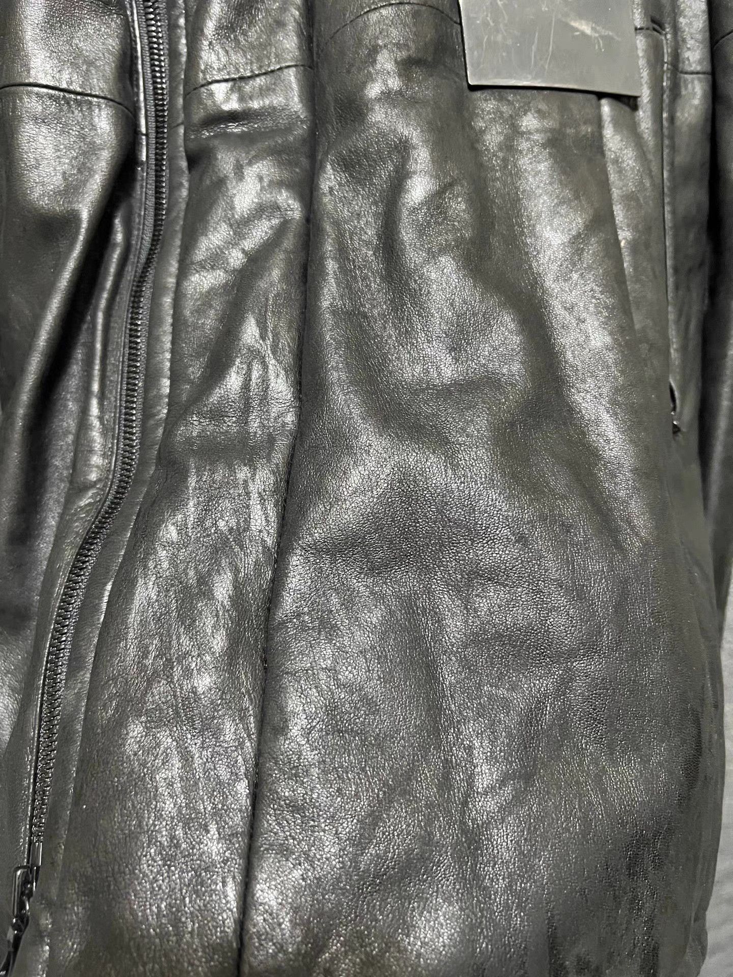 Julius Julius_7 x Claustrum numbered sample blade leather jacket. Size US M / EU 48-50 / 2 - 5 Thumbnail