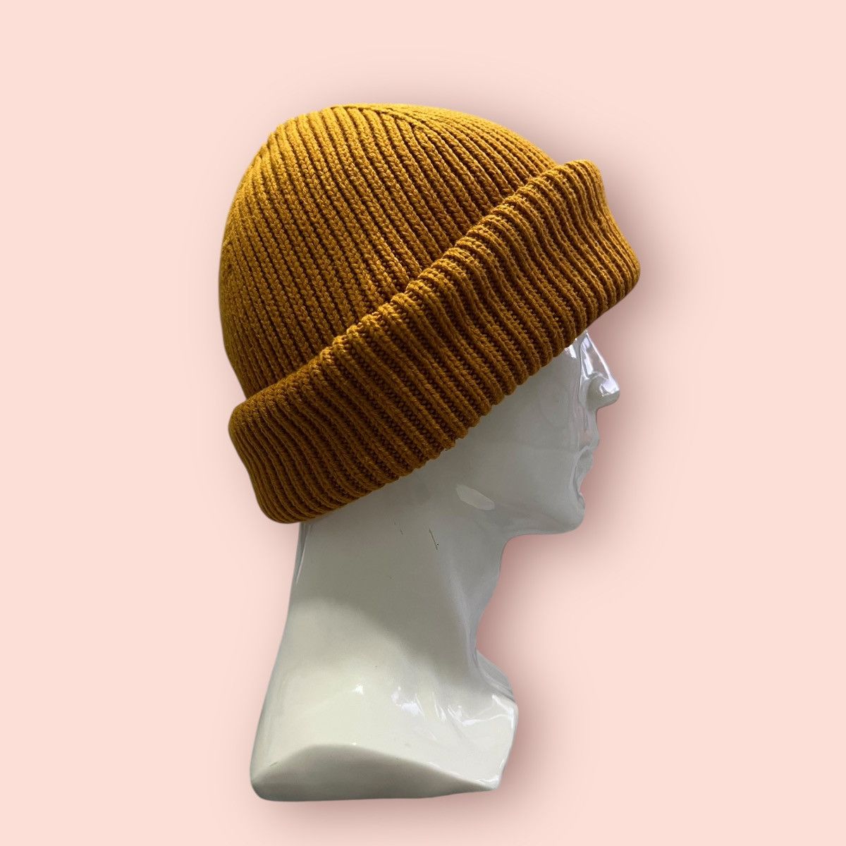 Beams Plus × Japanese Brand × Vintage VINTAGE BEAMS KNITTED CUFFS BEANIE Size ONE SIZE - 3 Thumbnail