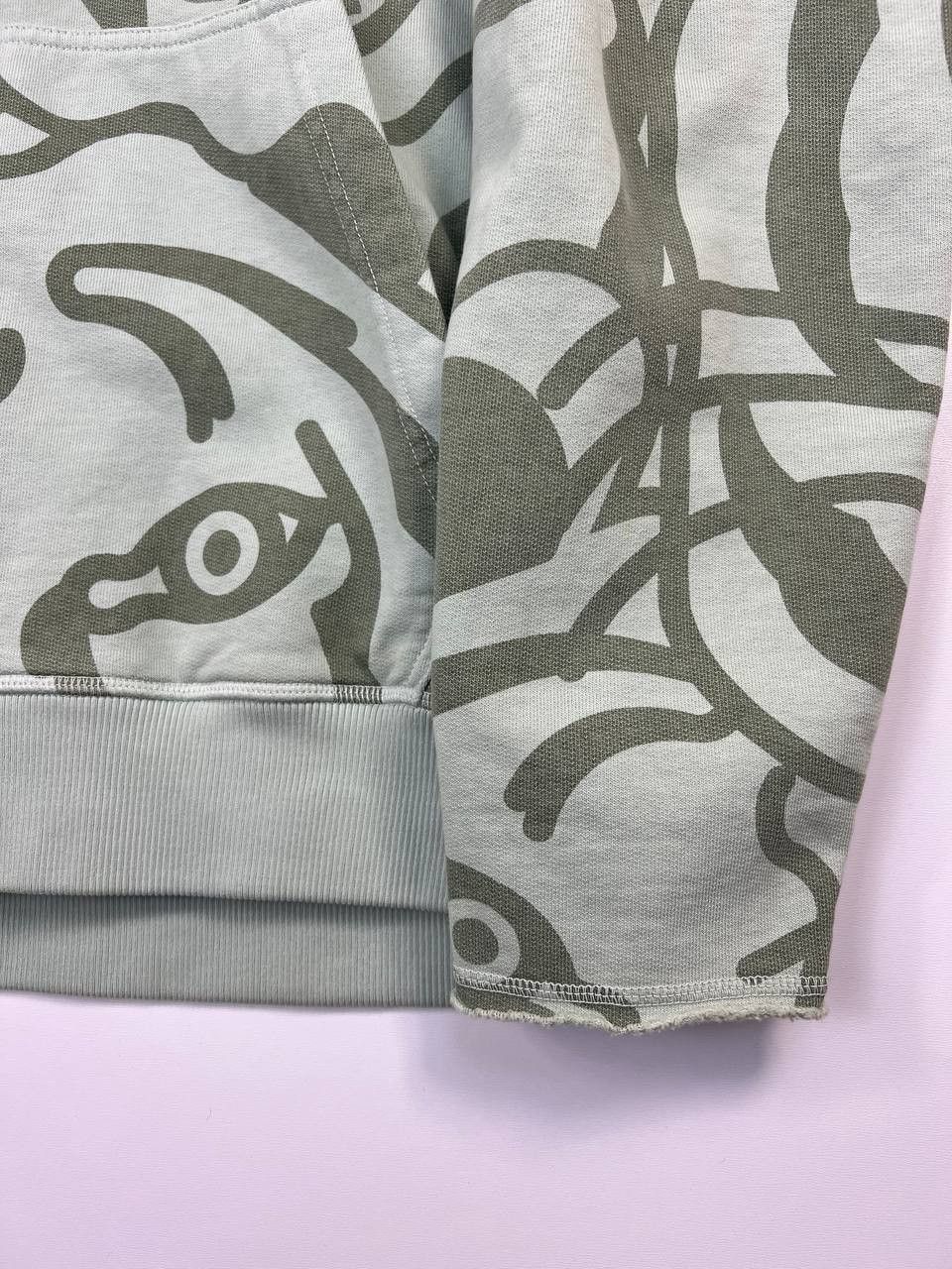 Kenzo Kenzo Tiger Graphic Hoodie Sweatshirt Pullover Mens Size S Size US S / EU 44-46 / 1 - 3 Thumbnail