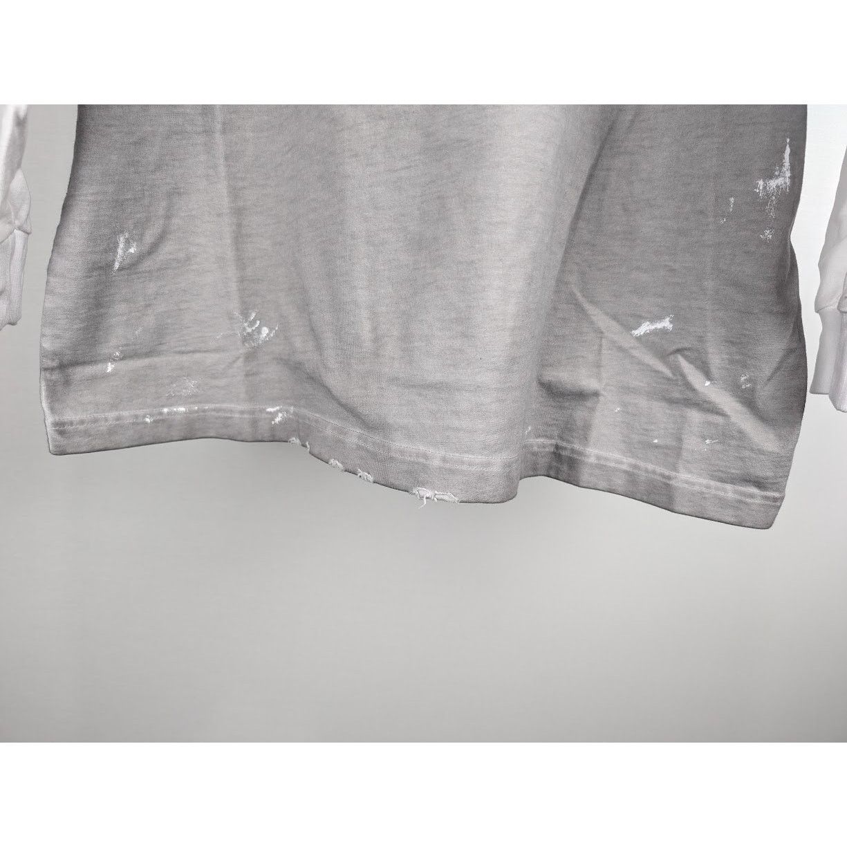 Balenciaga o1rshd1 Long Sleeve T-Shirt in Gray Size US S / EU 44-46 / 1 - 6 Thumbnail