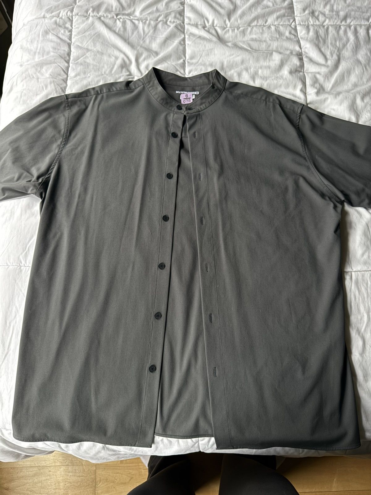 Zara Zara Collarless Button Up Size US M / EU 48-50 / 2 - 1 Thumbnail