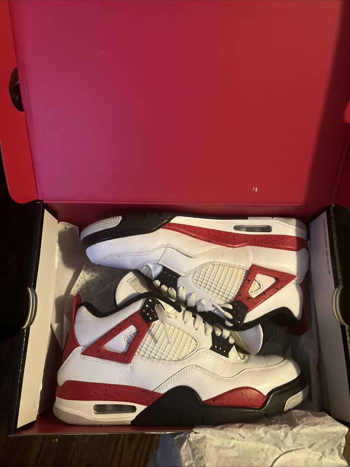 Jordan Brand Jordan 4 Red Cement 2023 Size US 9 / EU 42 - 2 Thumbnail