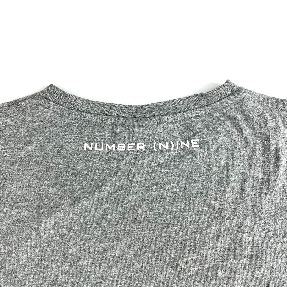 Number (N)ine 2000s Number (N)ine Marlboro Moon Logo Tshirt Heather Gray Size US M / EU 48-50 / 2 - 9 Thumbnail