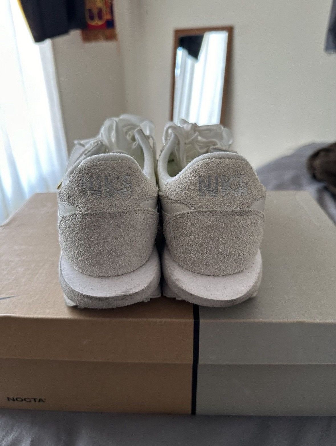 Nike × Sacai Nike Sacai Waffle Racer White Size US 9 / EU 42 - 5 Thumbnail