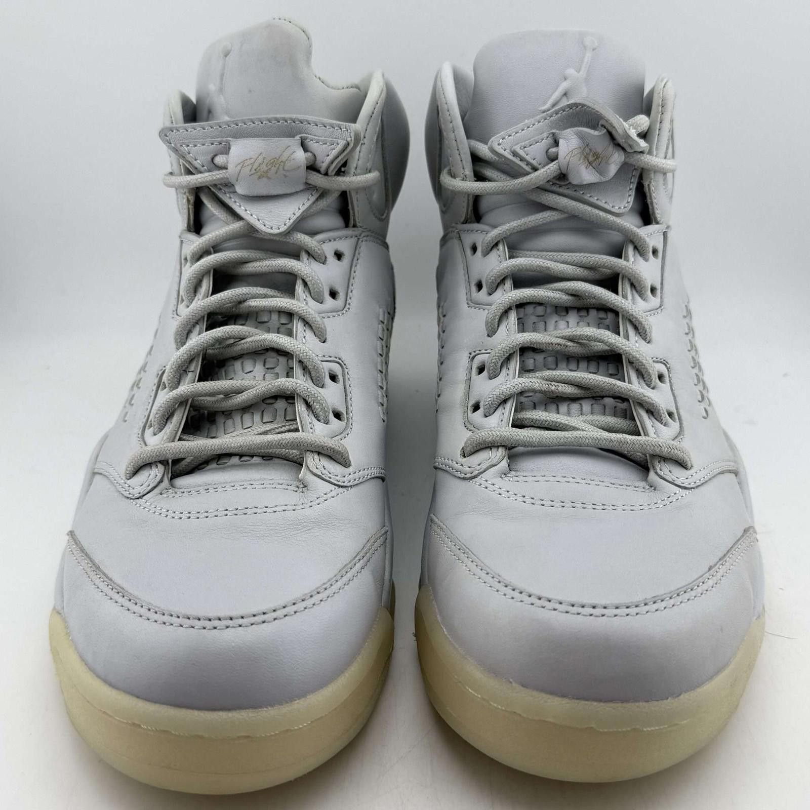 Jordan Brand Jordan 5 Pure Platinum US 9 Used No Box 881432-003 Size US 9 / EU 42 - 3 Thumbnail