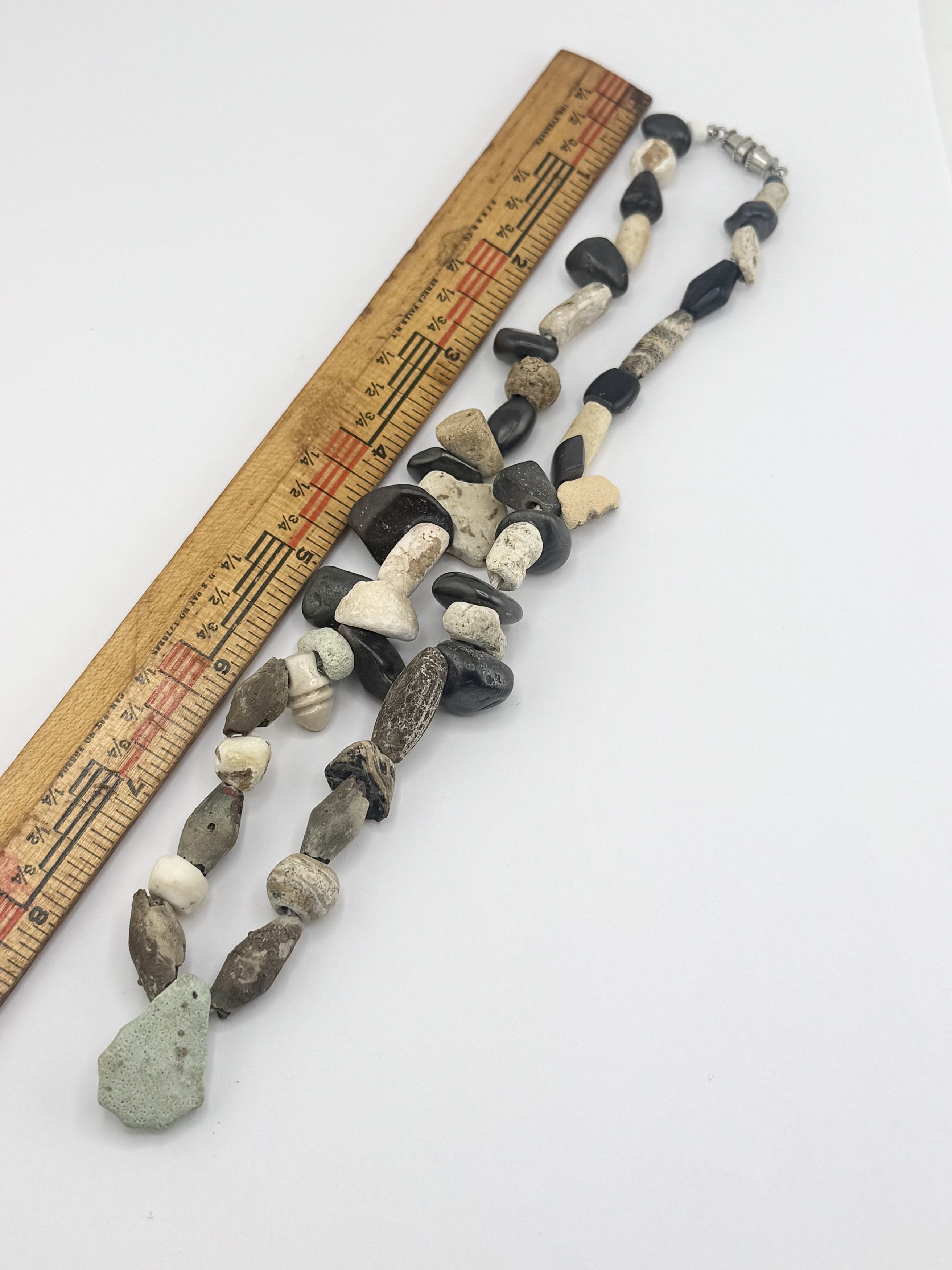 Vintage Vintage stone beaded collar necklace Size ONE SIZE - 4 Thumbnail