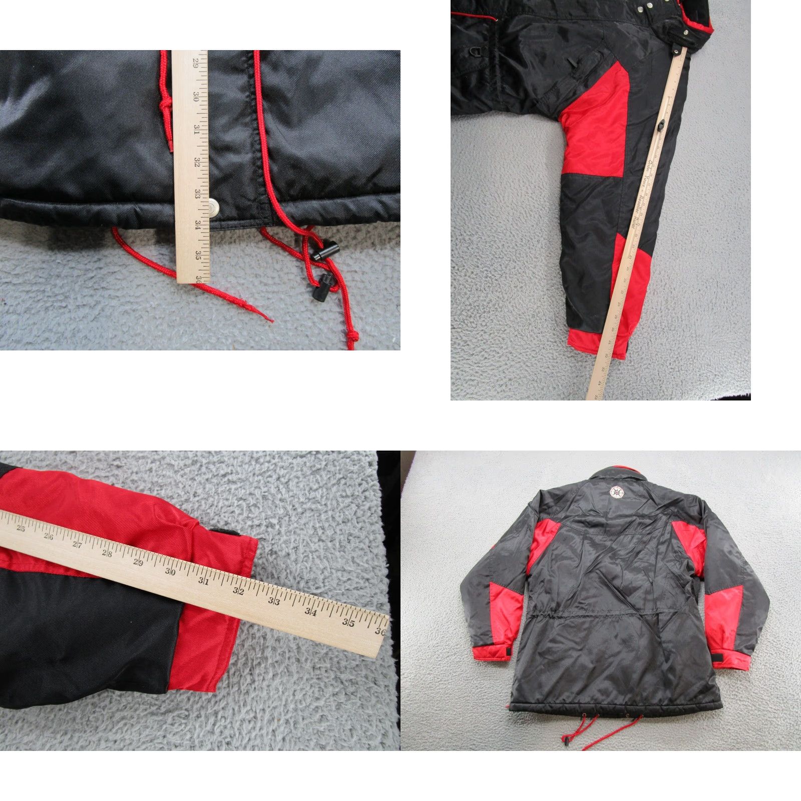 Marlboro VINTAGE Marlboro Logo Cinch Jacket Outdoor 90's Y2K Black L Mens Short Bomber Jacket Read Read Size US L / EU 52-54 / 3 - 8 Thumbnail