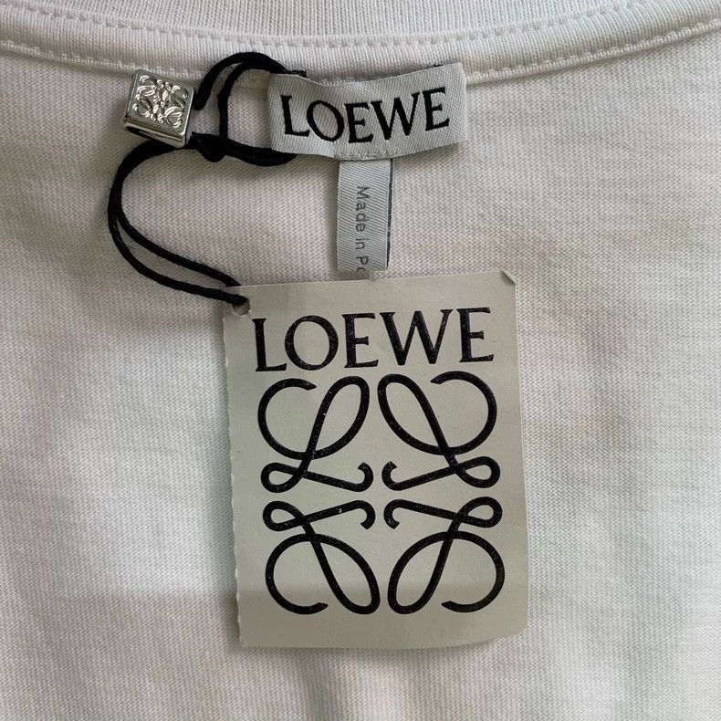 Loewe LOEWE White short sleeves Size M / US 6-8 / IT 42-44 - 4 Thumbnail