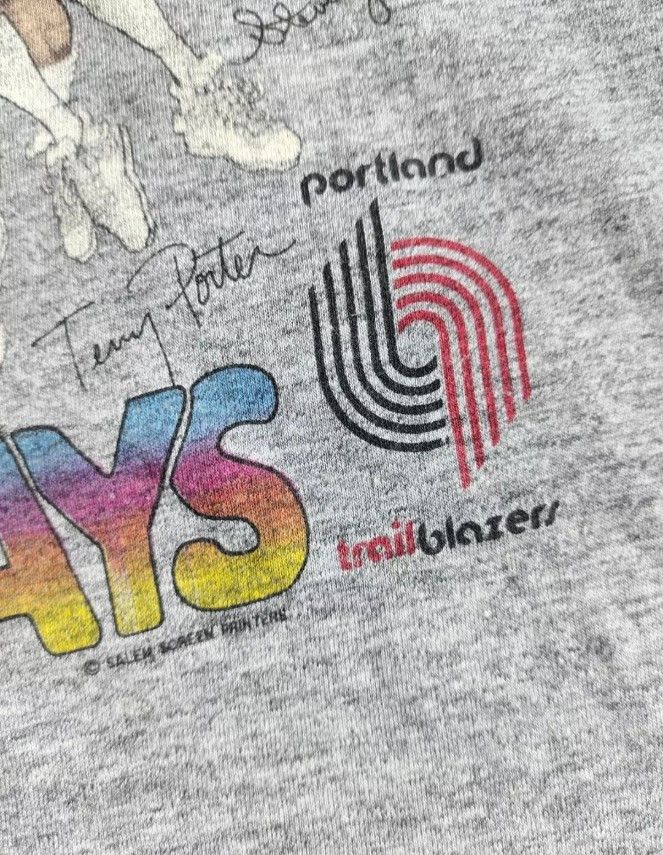 Salem Sportswear × Vintage Vintage Portland Traiblazers caricature 90s T-shirt Size US XL / EU 56 / 4 - 6 Thumbnail