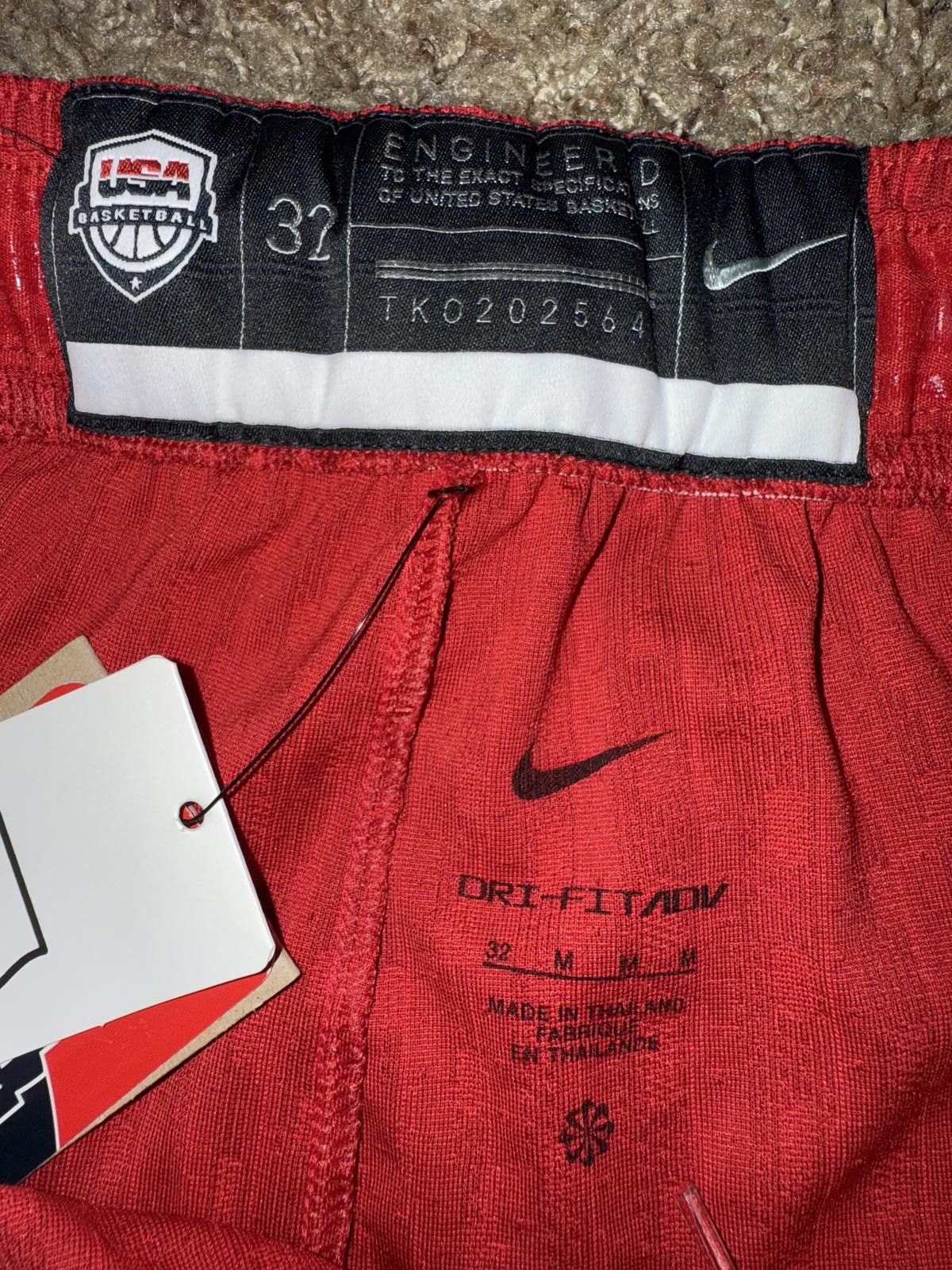 Nike Nike Women USA Limited Women’s Nike Basketball Shorts Sample Size 32" / US 10 / IT 46 - 12 Thumbnail