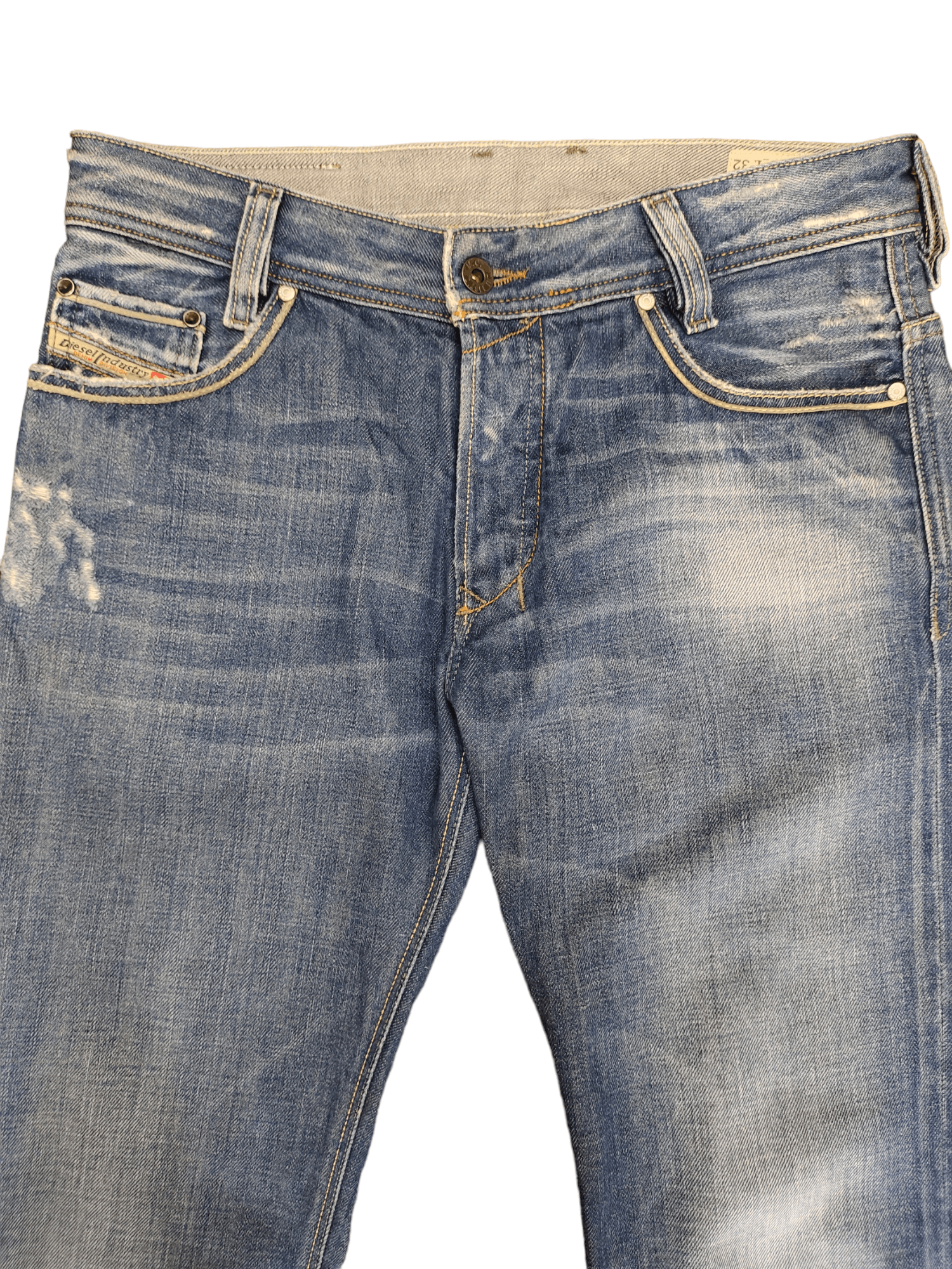 Diesel Flare Jeans Diesel Koffha Denim Jean Boot Cut Y2k Streetwear Size US 29 - 4 Thumbnail