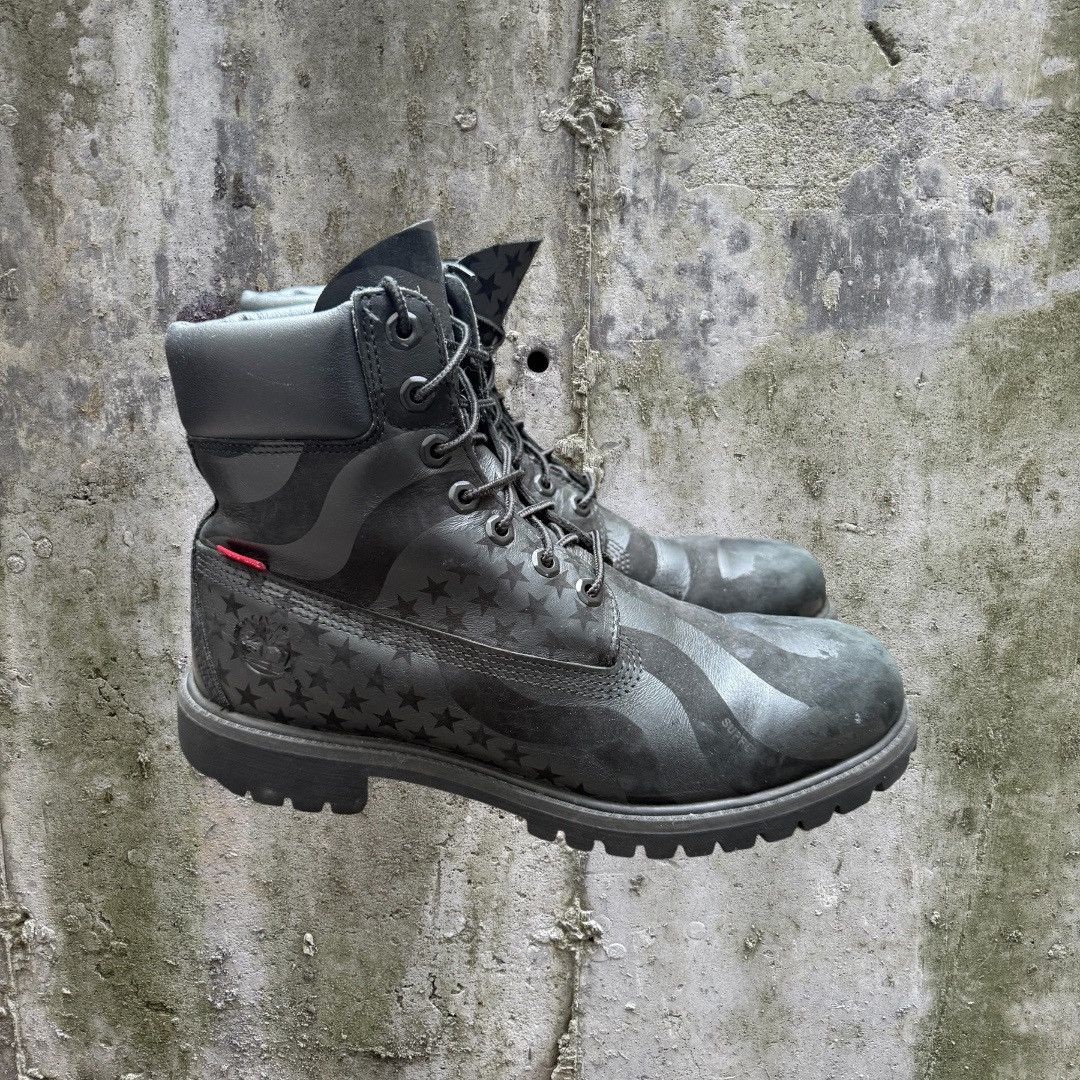 Supreme × Timberland Supreme/Timberland American flag boots | Grailed
