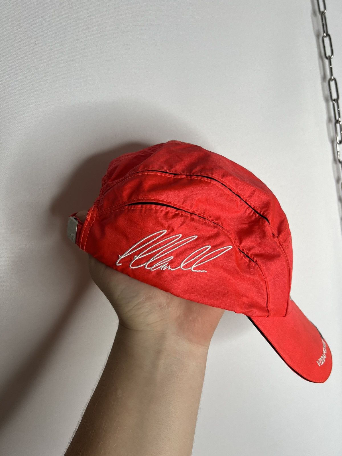 Mercedes-Benz 🏁 Vodafone McLaren Mercedes Hamil Toniz Cap Hat F1 Team 🏁 Size ONE SIZE - 3 Thumbnail