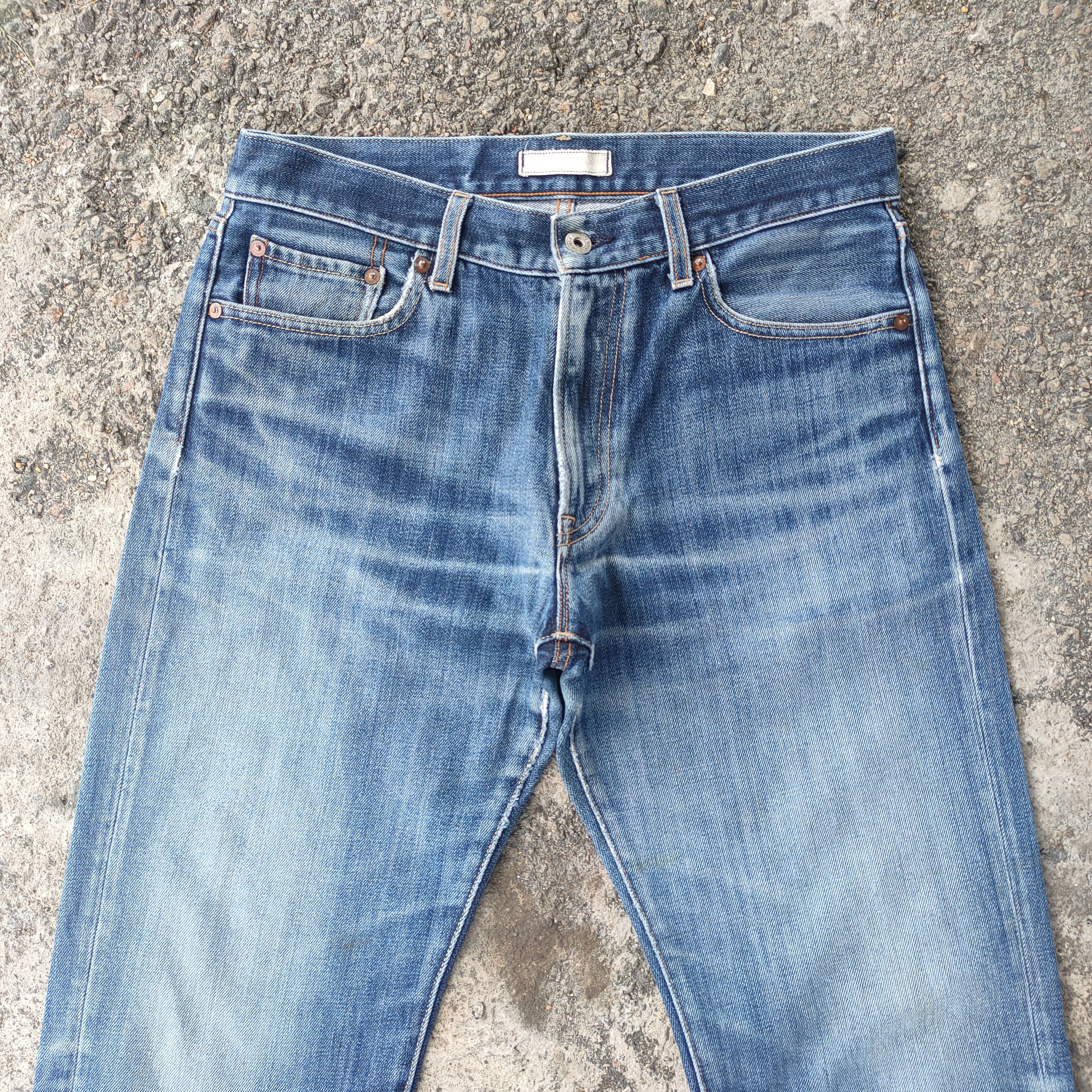 Japanese Brand VINTAGE JAPANESE FADED JEANS DENIM PANTS Size US 32 / EU 48 - 2 Thumbnail